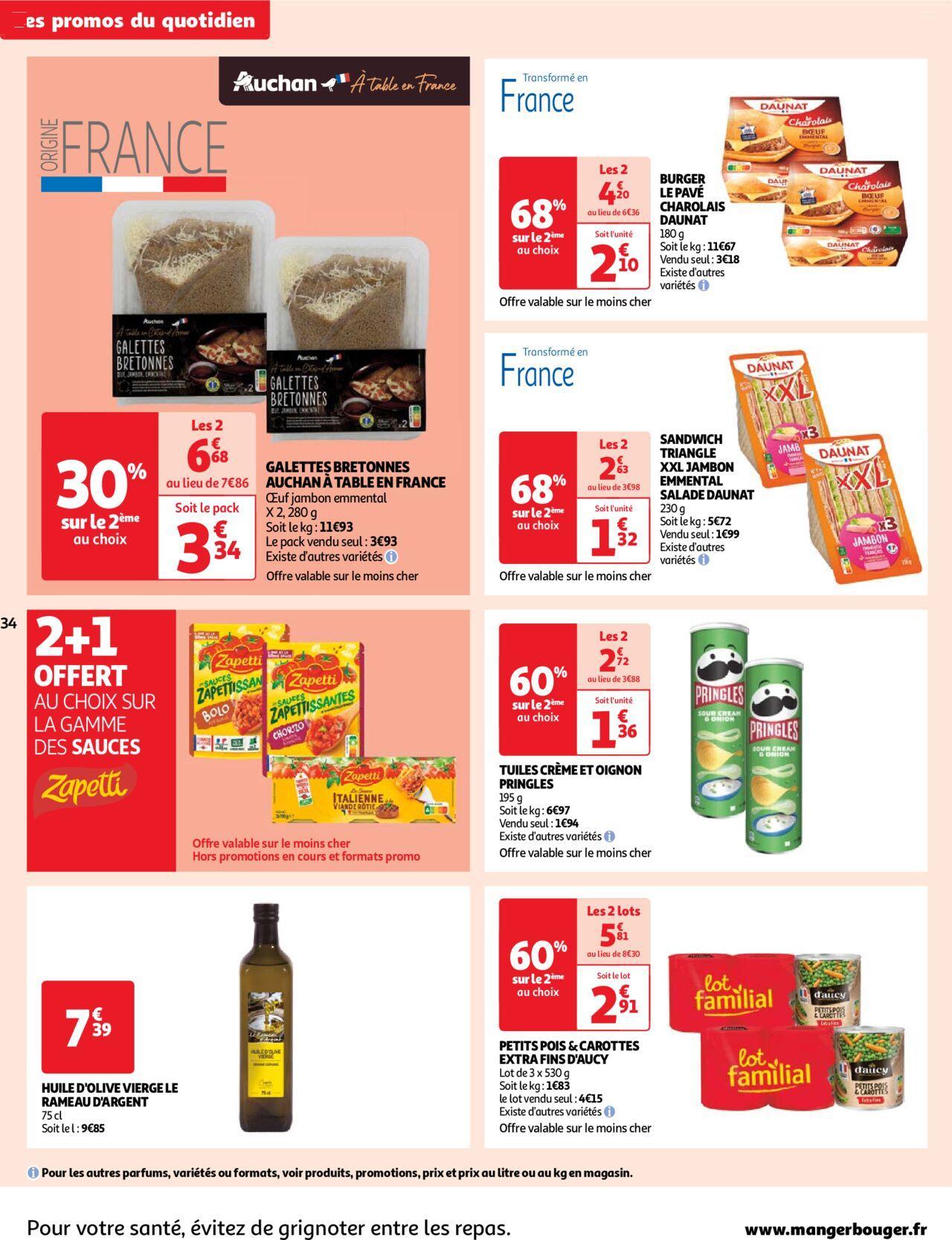 auchan - Auchan Retrouvez plus de 3000 offres en magasin 08/10/2024 t/m 14/10/2024 - page: 34