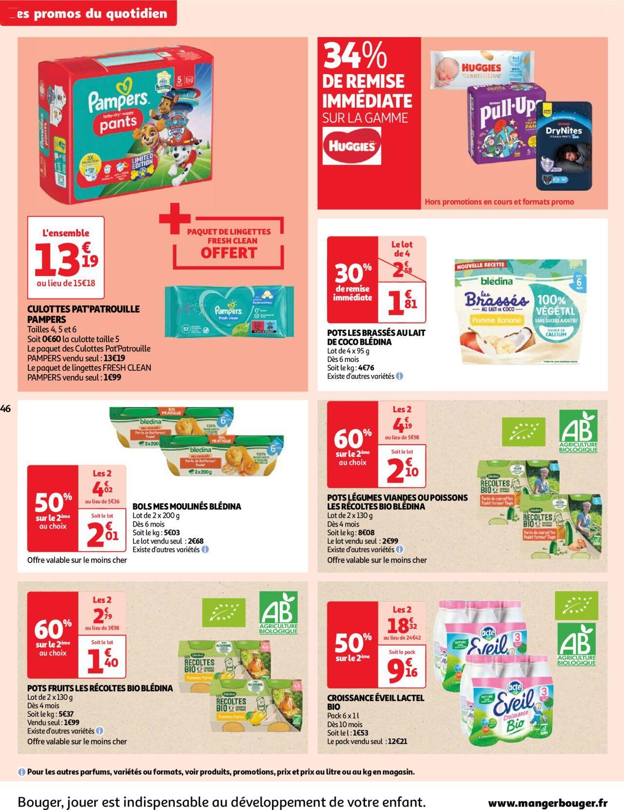 auchan - Auchan Retrouvez plus de 3000 offres en magasin 08/10/2024 t/m 14/10/2024 - page: 46