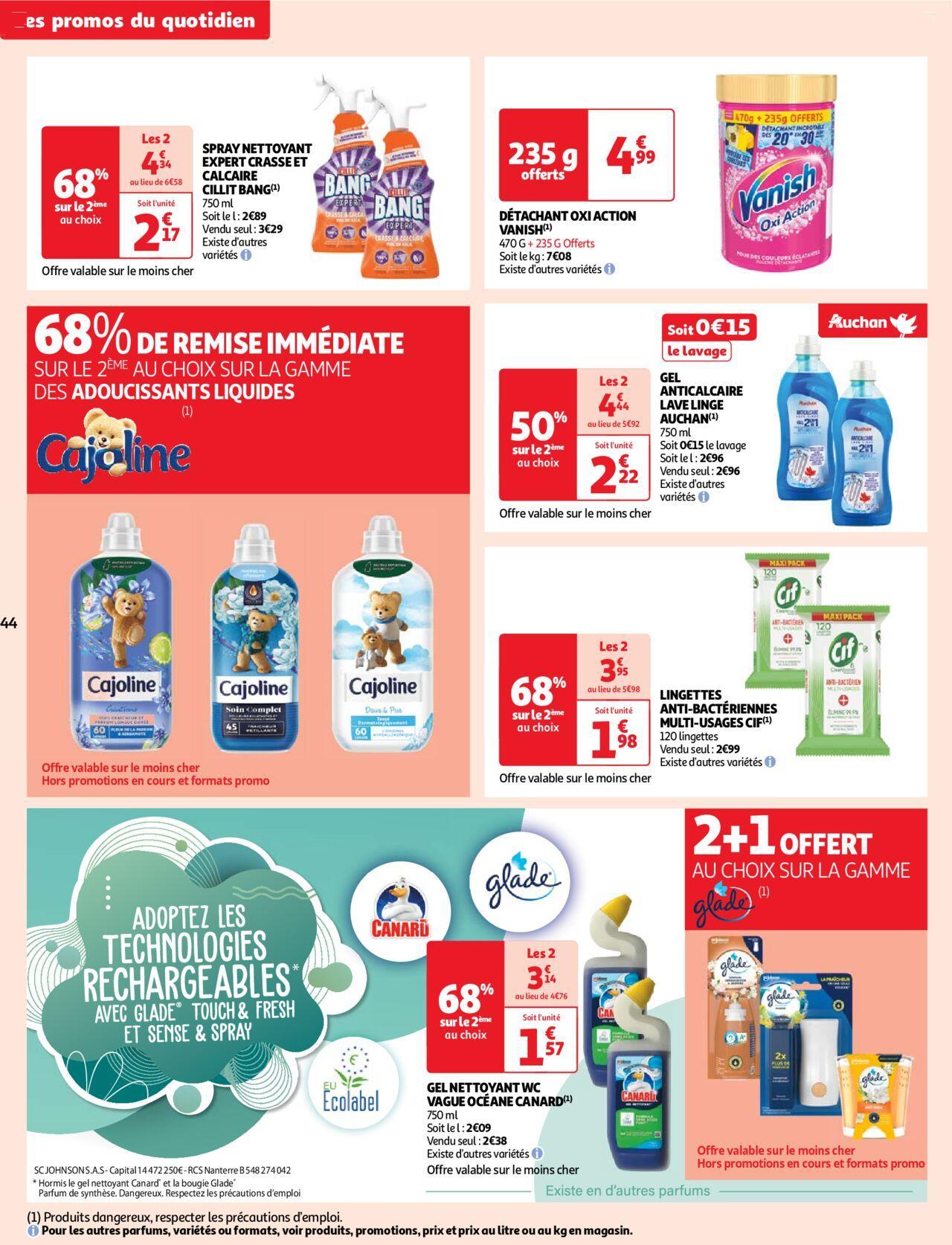 auchan - Auchan Retrouvez plus de 3000 offres en magasin 08/10/2024 t/m 14/10/2024 - page: 44