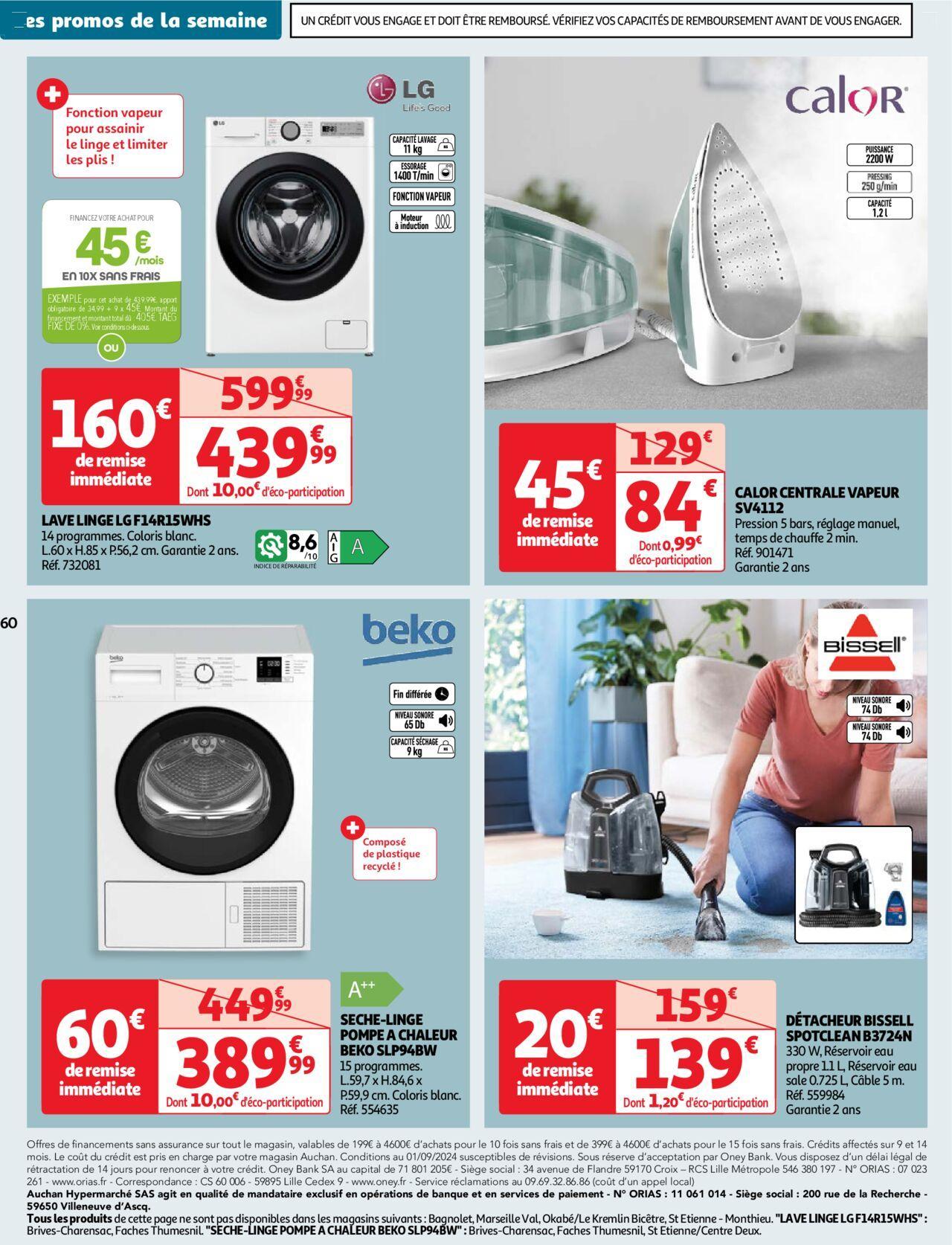 auchan - Auchan Retrouvez plus de 3000 offres en magasin 08/10/2024 t/m 14/10/2024 - page: 60