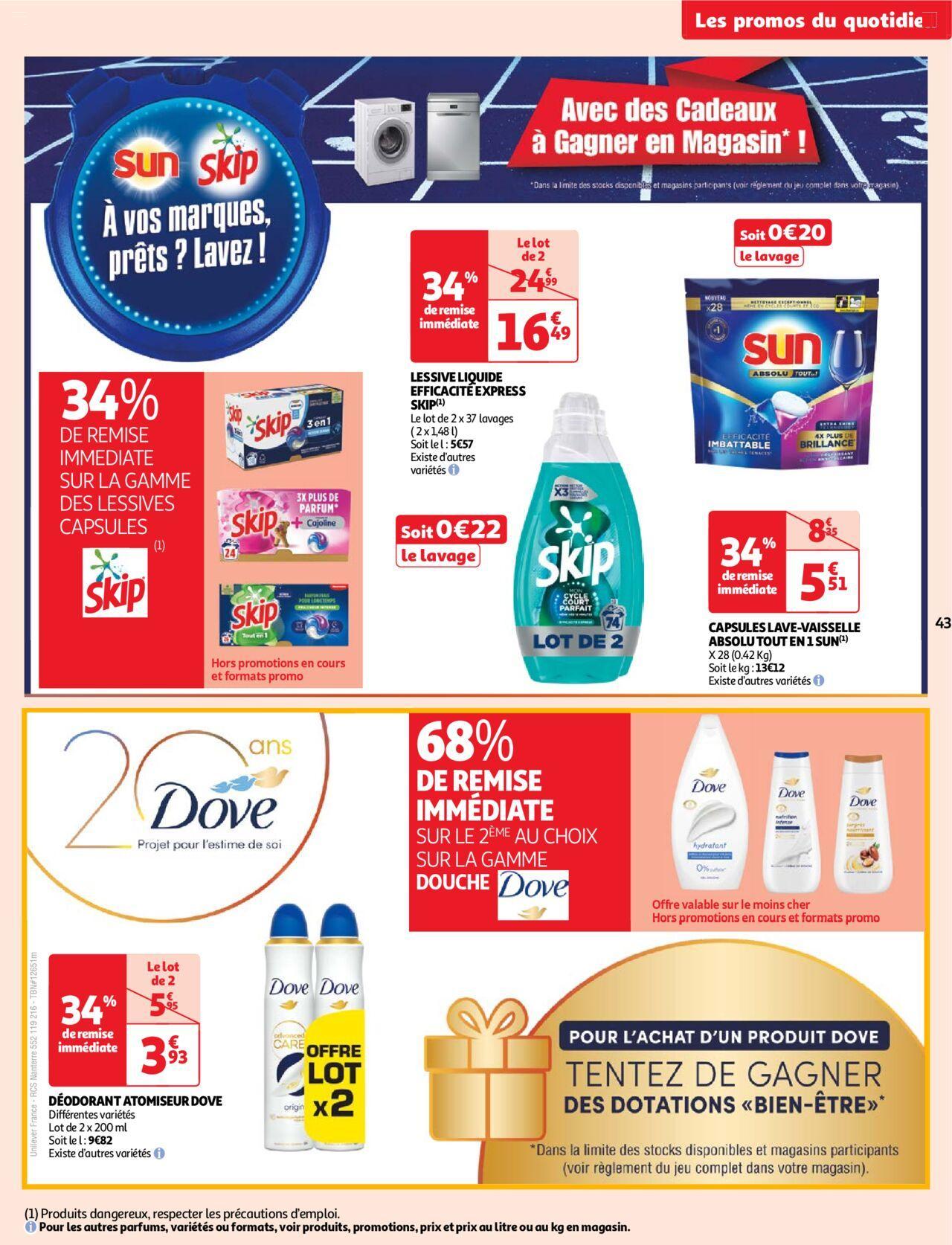 auchan - Auchan Retrouvez plus de 3000 offres en magasin 08/10/2024 t/m 14/10/2024 - page: 43