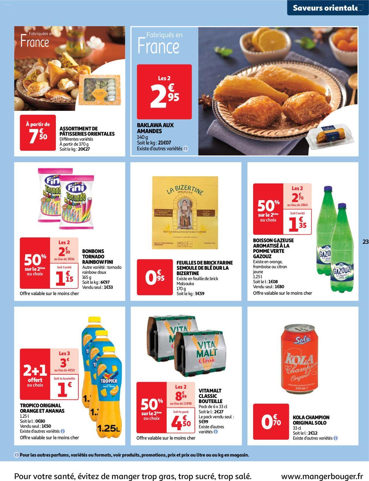 auchan - Auchan Retrouvez plus de 3000 offres en magasin 08/10/2024 t/m 14/10/2024 - page: 23