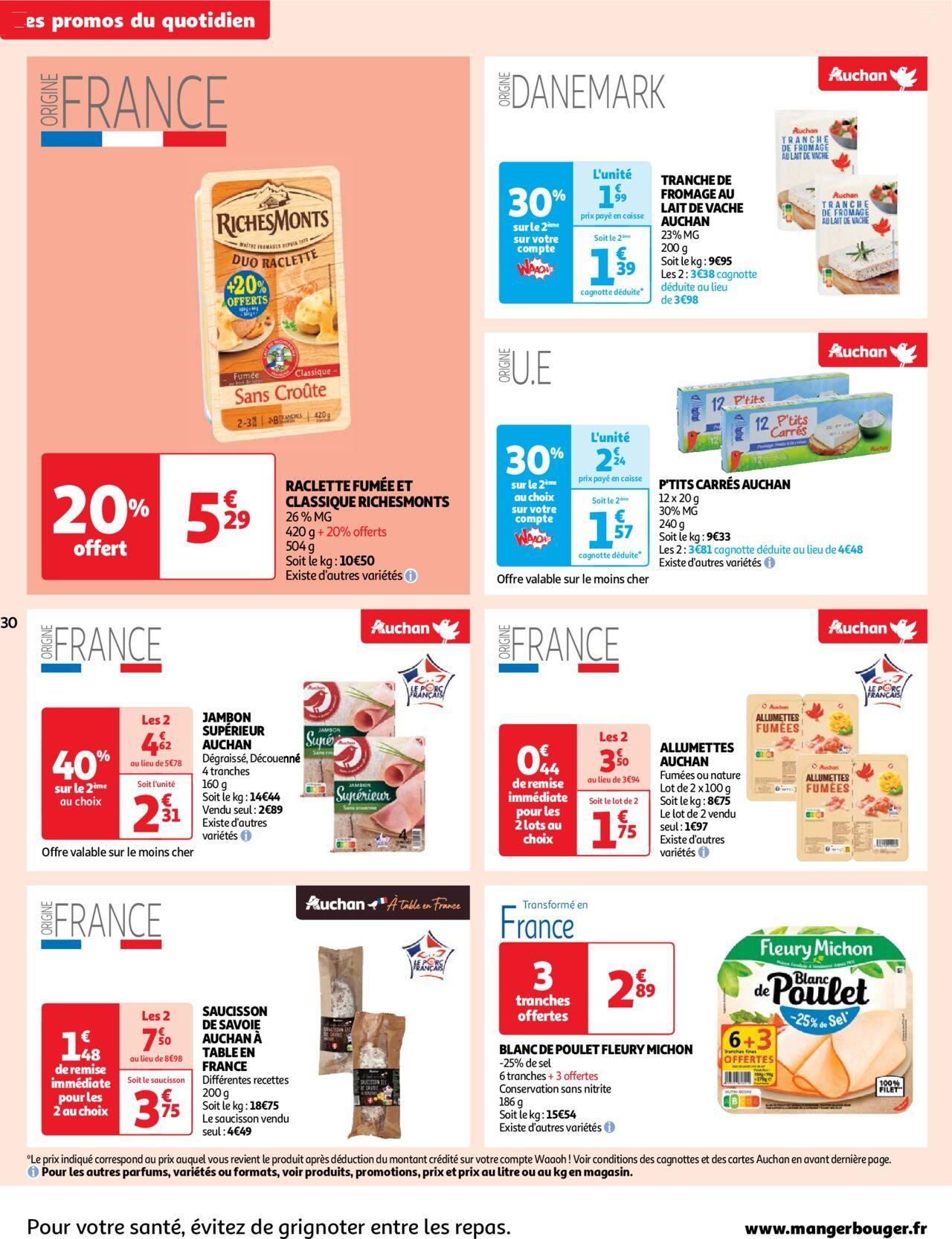 auchan - Auchan Retrouvez plus de 3000 offres en magasin 08/10/2024 t/m 14/10/2024 - page: 30