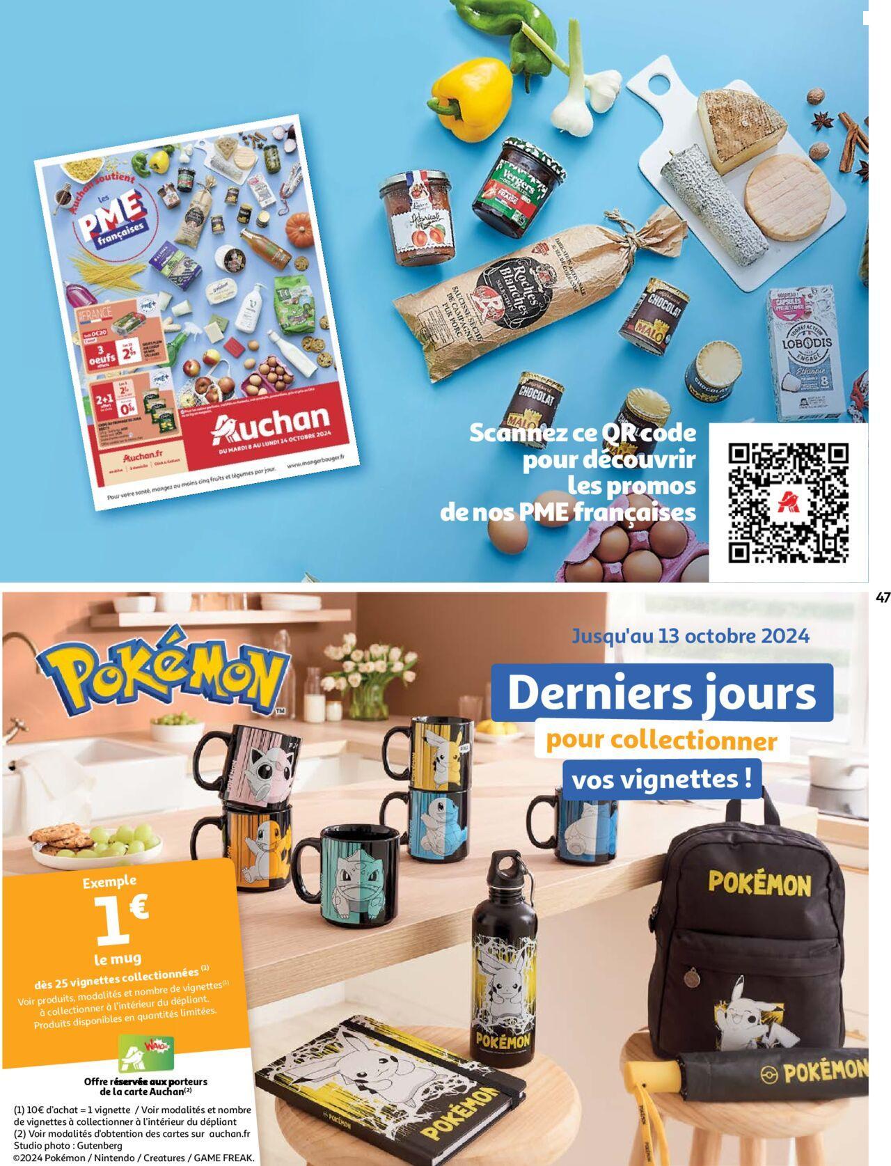 auchan - Auchan Retrouvez plus de 3000 offres en magasin 08/10/2024 t/m 14/10/2024 - page: 47