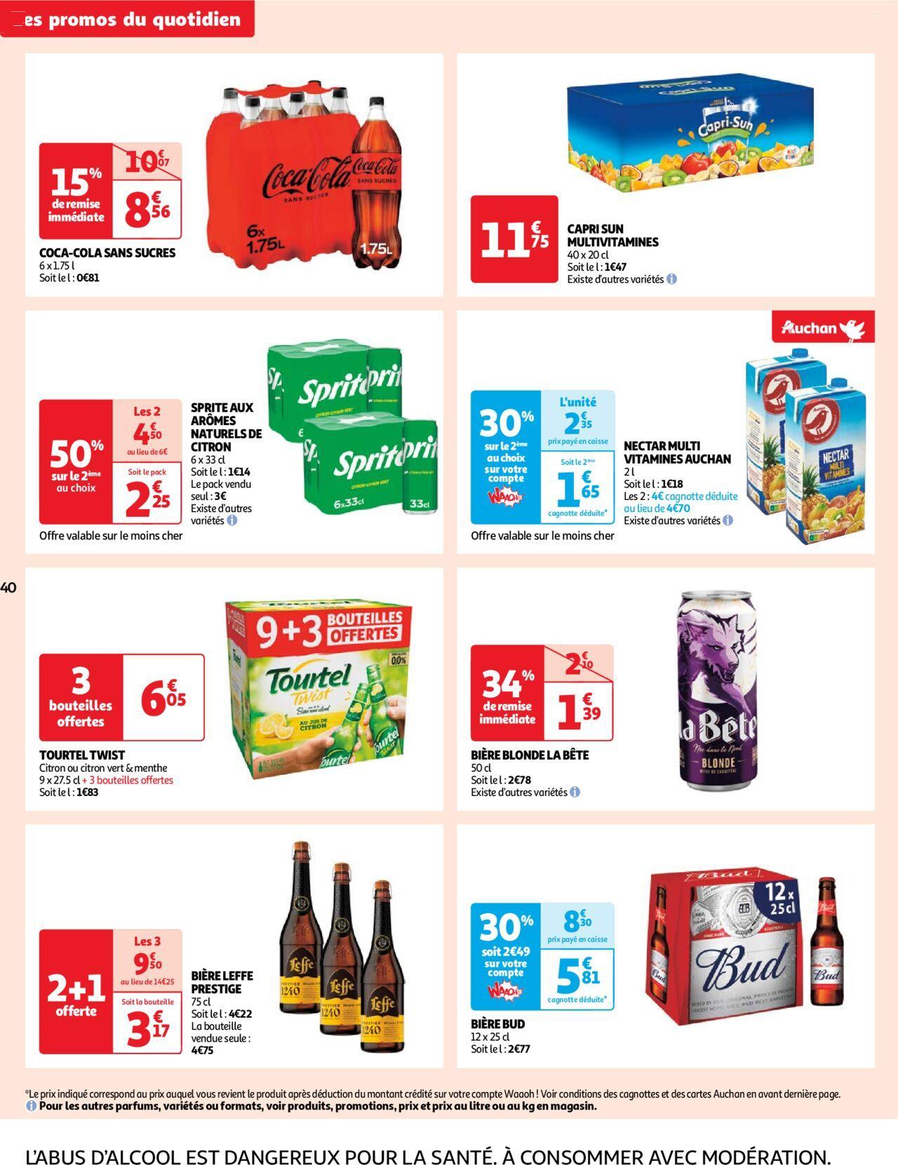 auchan - Auchan Retrouvez plus de 3000 offres en magasin 08/10/2024 t/m 14/10/2024 - page: 40