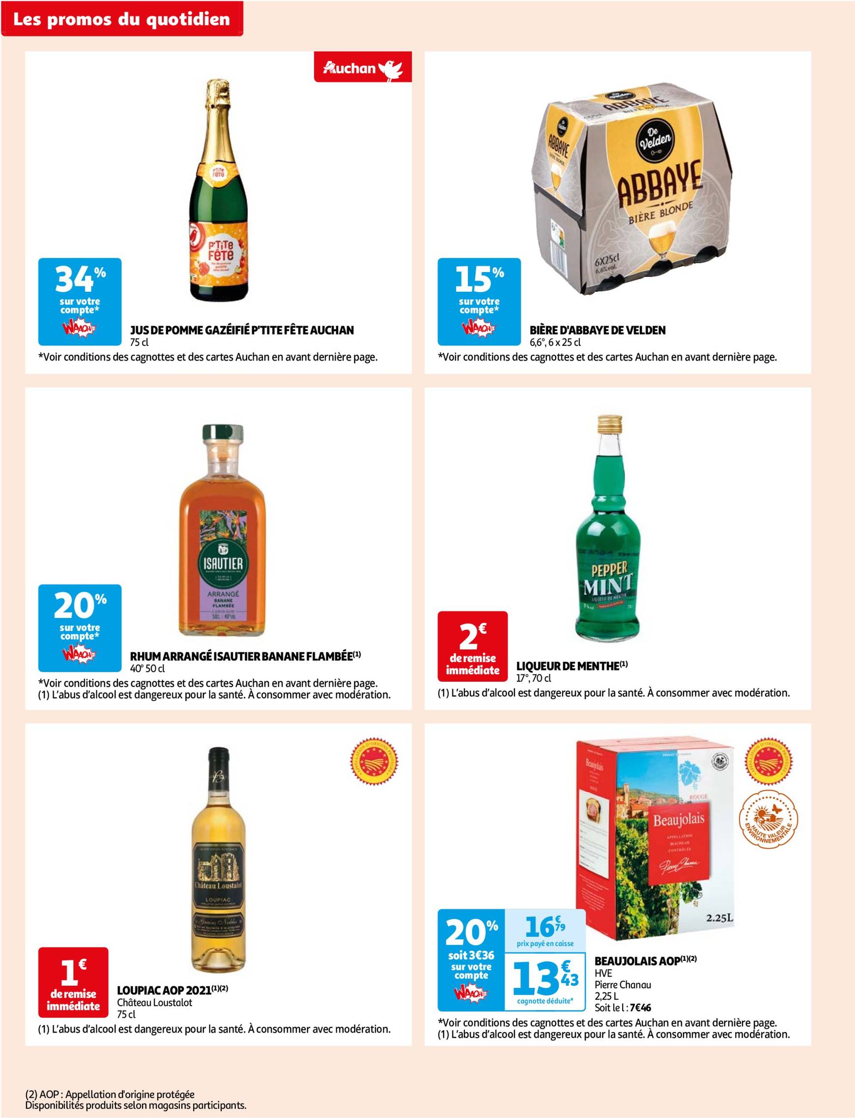 auchan - Auchan Supermarché - Des économies au quotidien dans votre super folder geldig vanaf 15.10. - 27.10. - page: 8