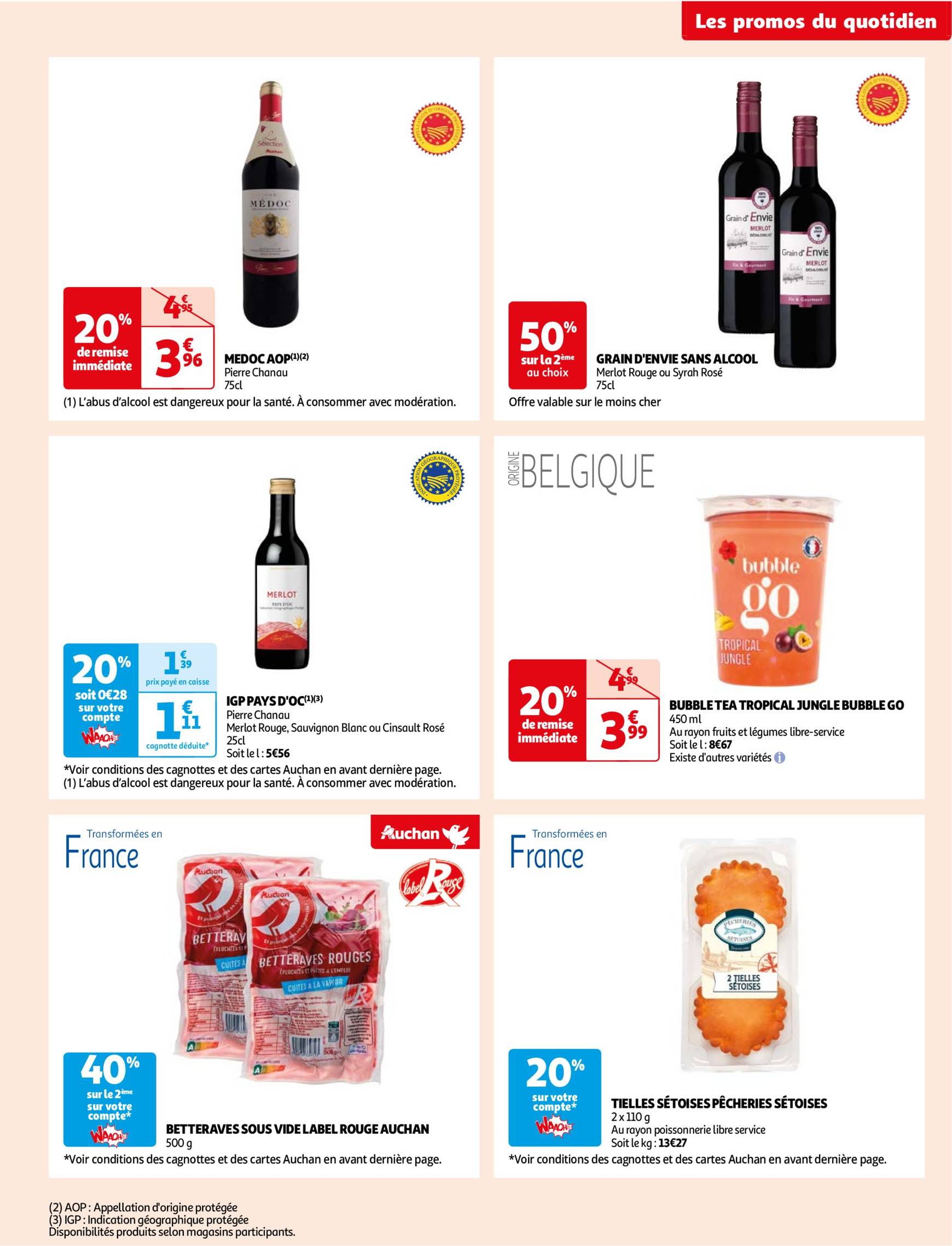 auchan - Auchan Supermarché - Des économies au quotidien dans votre super folder geldig vanaf 15.10. - 27.10. - page: 9