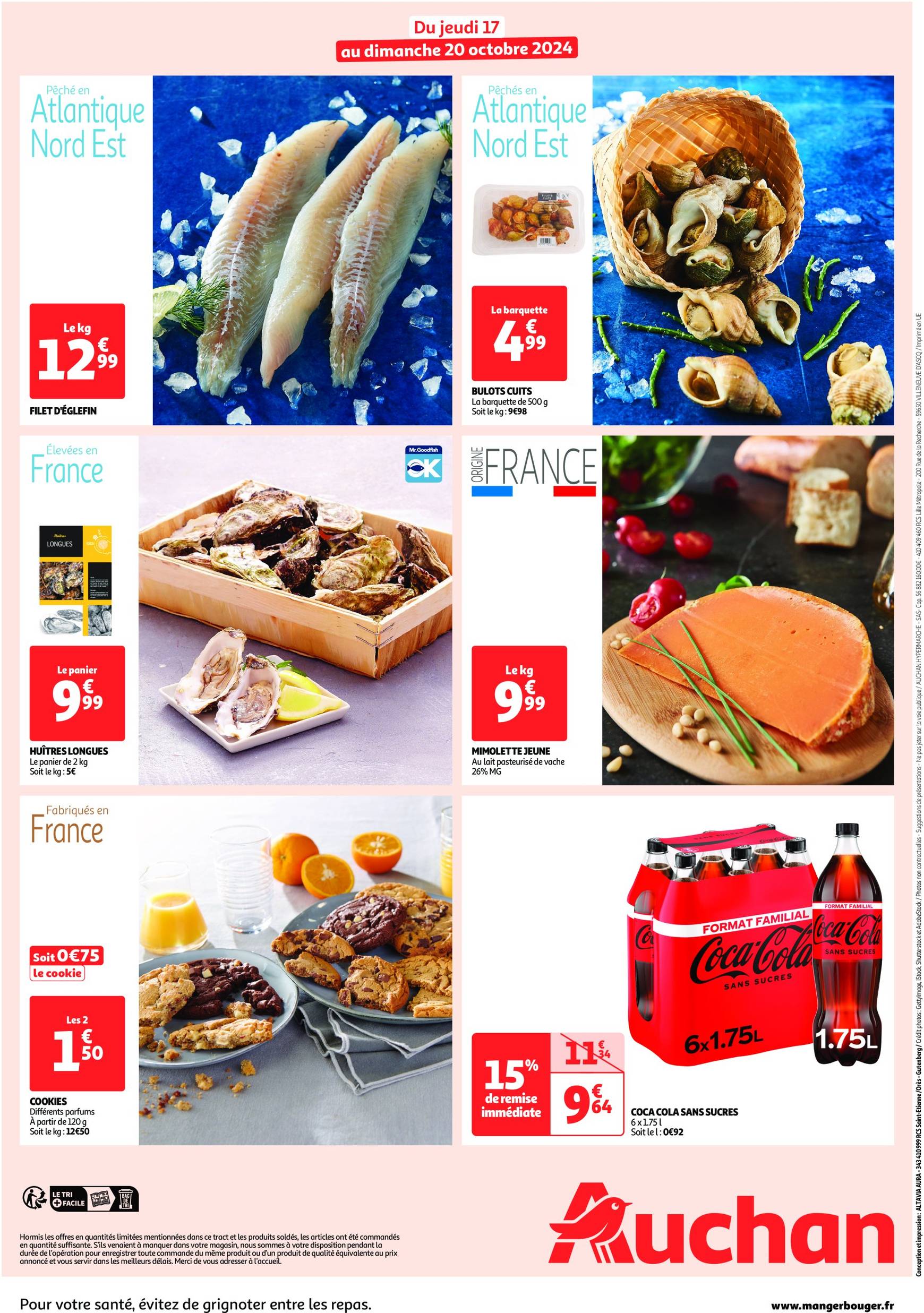 auchan - Auchan - Les bons plans du week-end dans votre hyper ! folder geldig vanaf 17.10. - 20.10. - page: 2