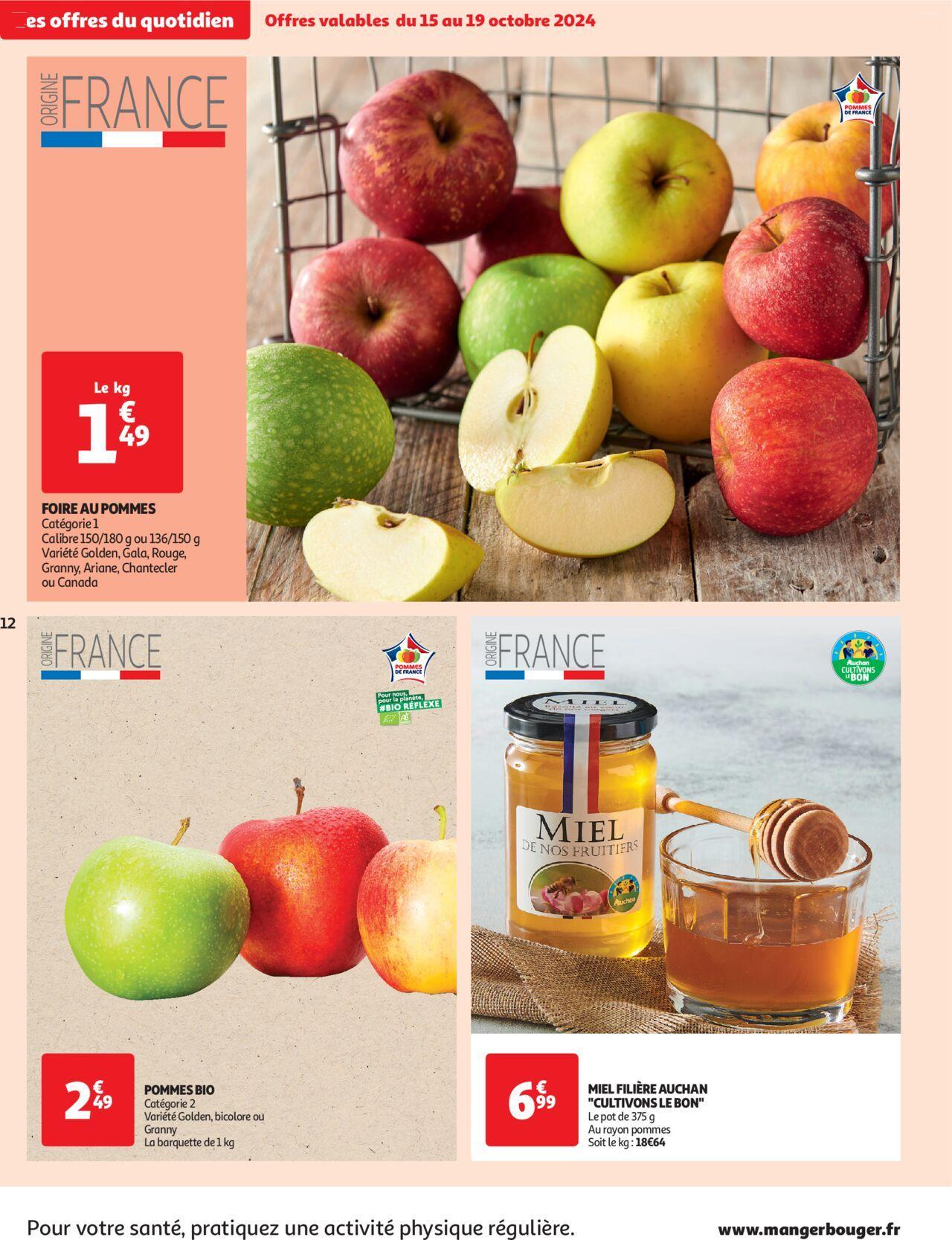 auchan - Auchan folder / publicité 15/10/2024 t/m 20/10/2024 - page: 12