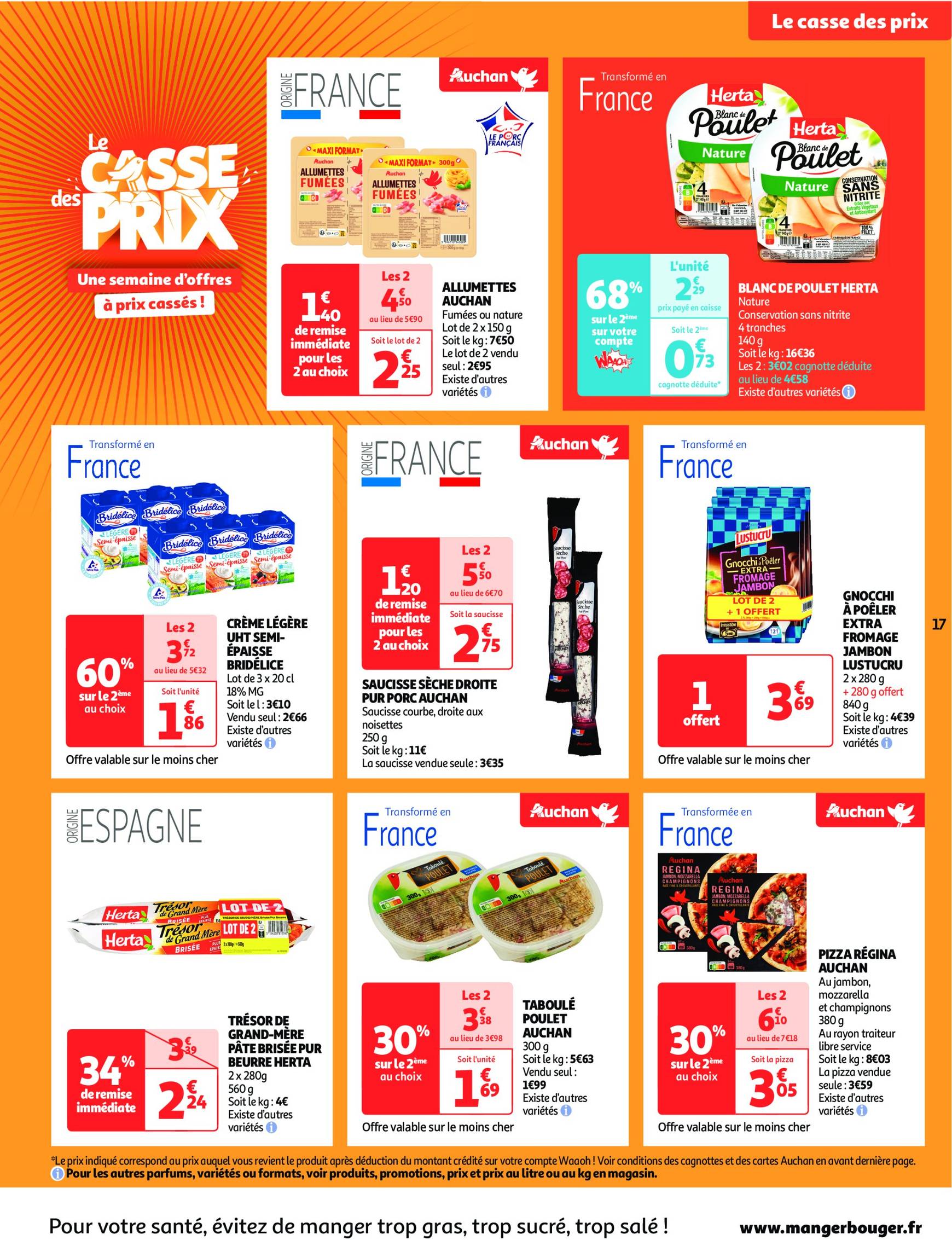 auchan - Auchan supermarché - Il est encore temps de faire le plein de promos folder geldig vanaf 22.10. - 27.10. - page: 17