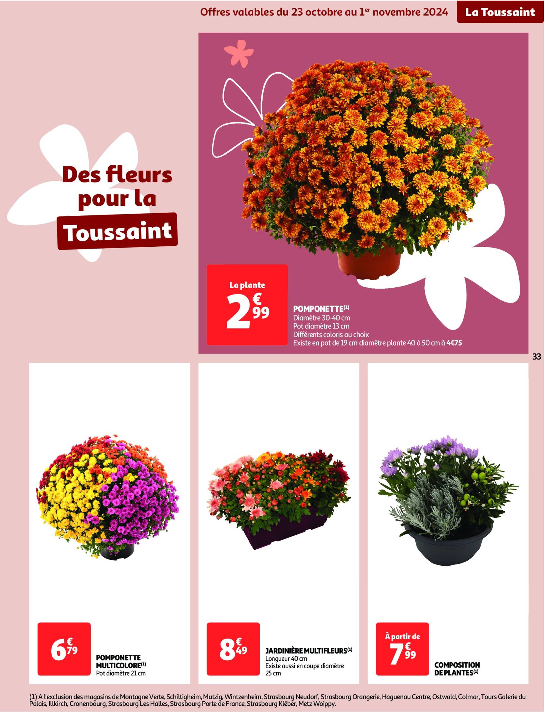 auchan - Auchan supermarché - Il est encore temps de faire le plein de promos folder geldig vanaf 22.10. - 27.10. - page: 33