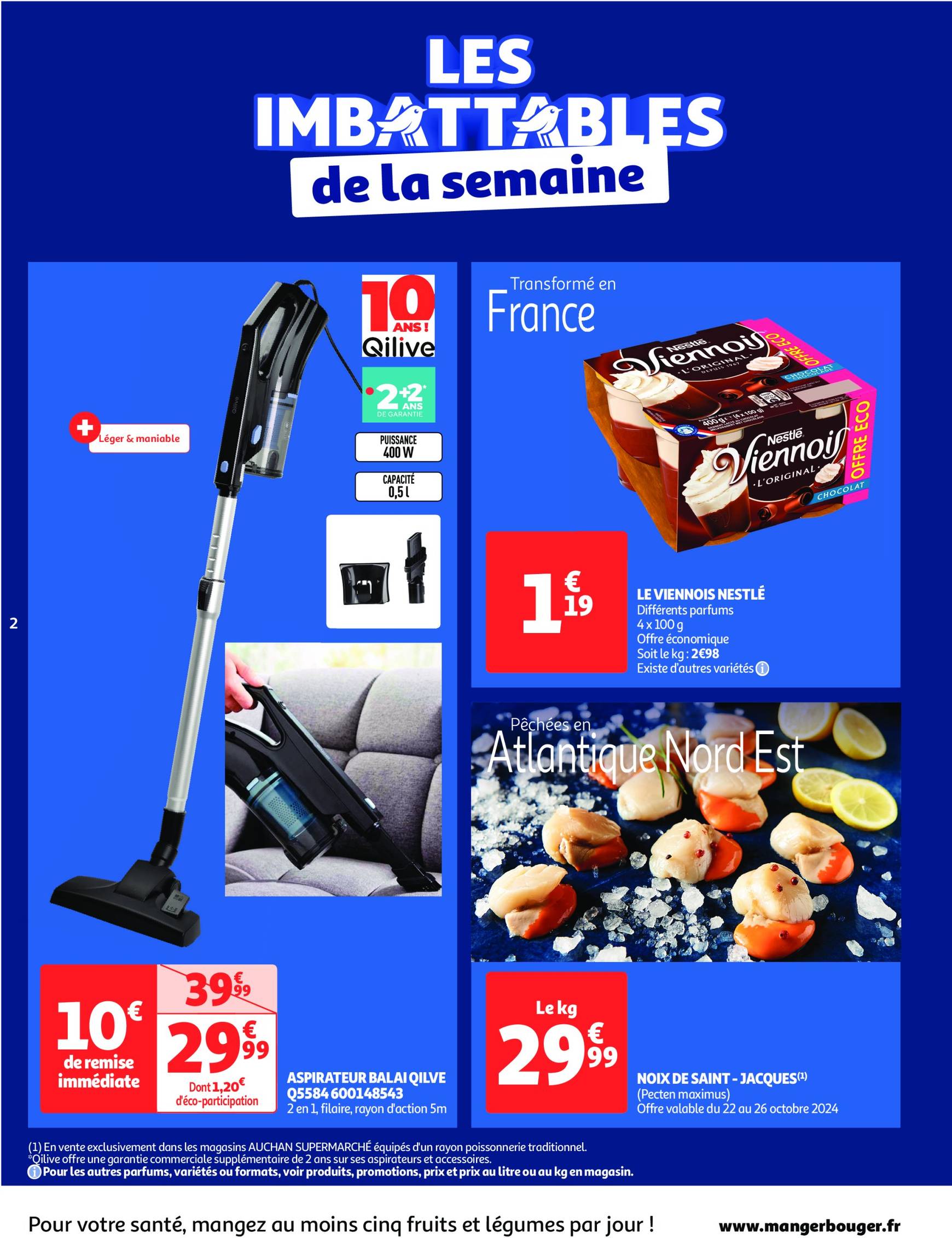 auchan - Auchan supermarché - Il est encore temps de faire le plein de promos folder geldig vanaf 22.10. - 27.10. - page: 2