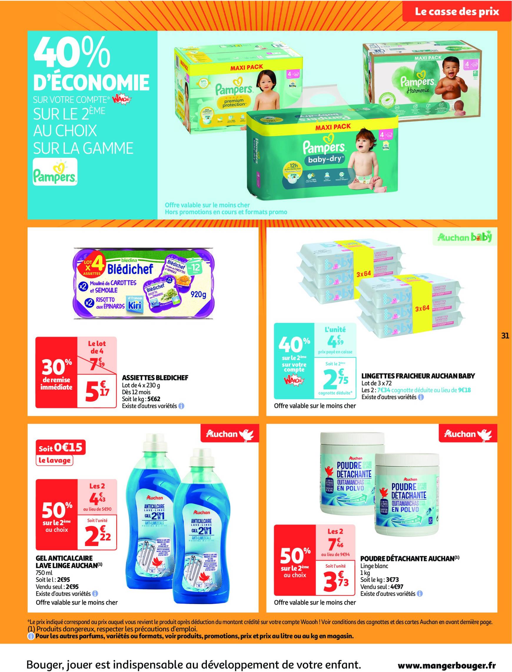 auchan - Auchan supermarché - Il est encore temps de faire le plein de promos folder geldig vanaf 22.10. - 27.10. - page: 31