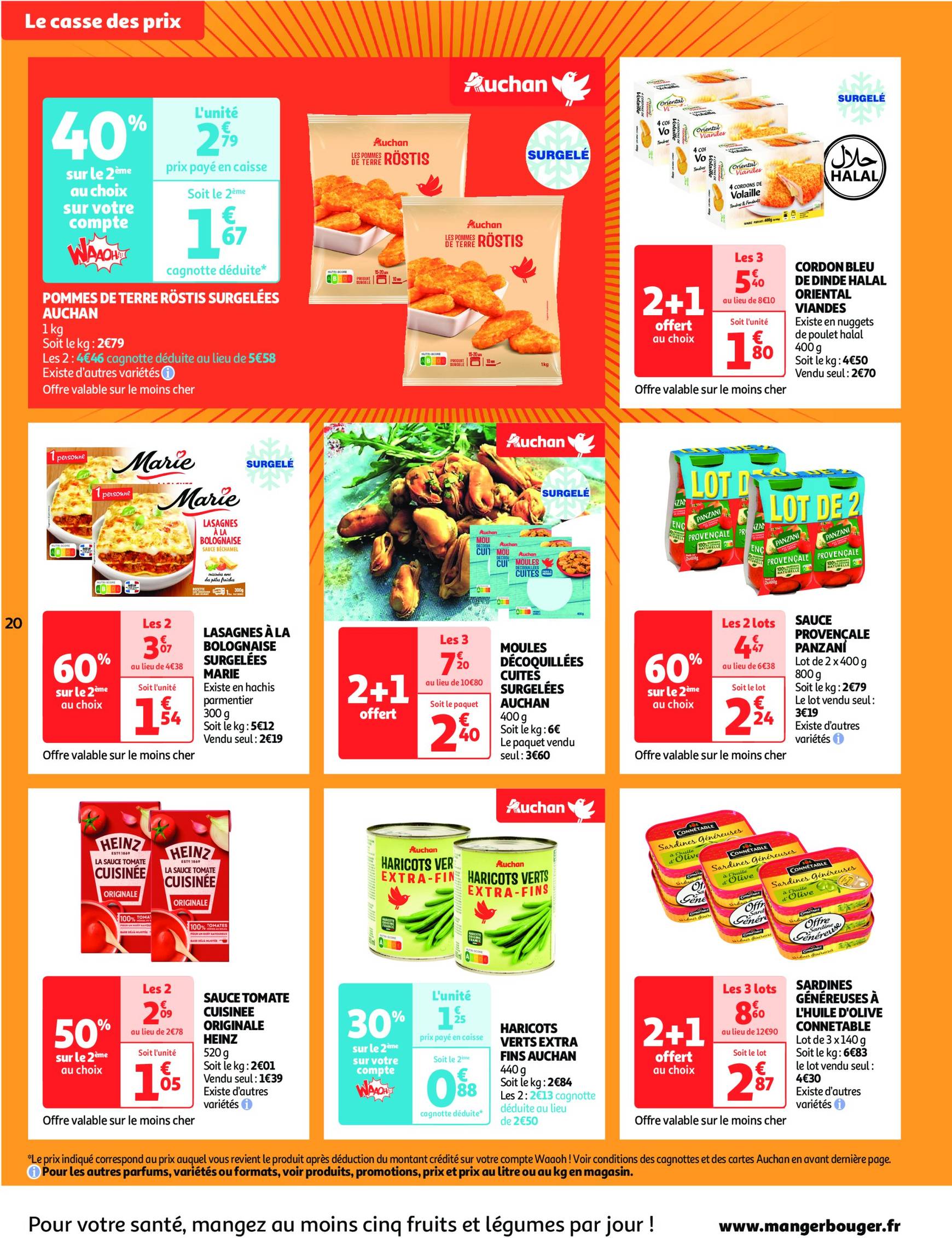 auchan - Auchan supermarché - Il est encore temps de faire le plein de promos folder geldig vanaf 22.10. - 27.10. - page: 20