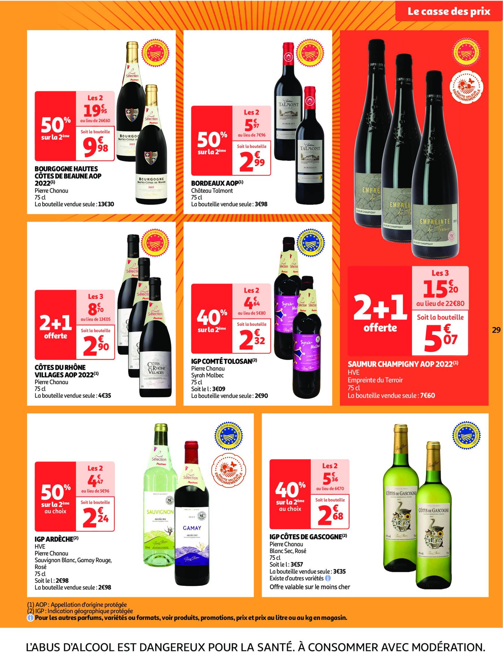 auchan - Auchan supermarché - Il est encore temps de faire le plein de promos folder geldig vanaf 22.10. - 27.10. - page: 29