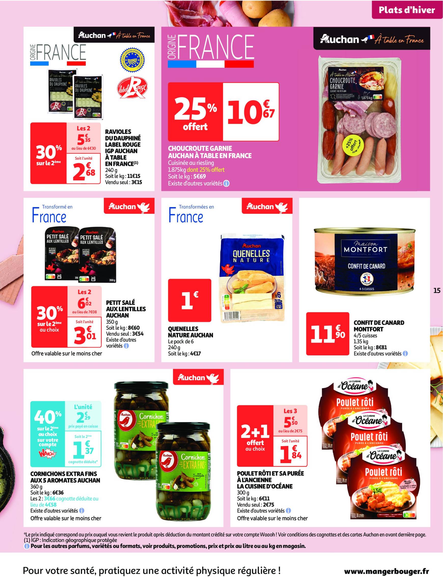 auchan - Auchan supermarché - Il est encore temps de faire le plein de promos folder geldig vanaf 22.10. - 27.10. - page: 15