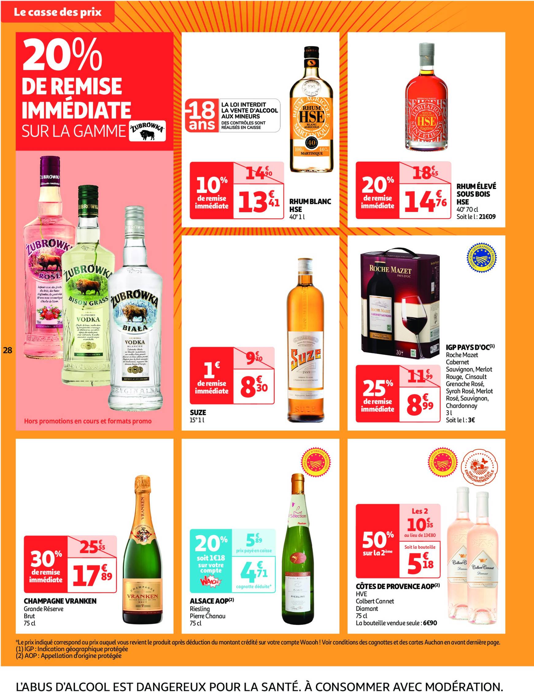 auchan - Auchan supermarché - Il est encore temps de faire le plein de promos folder geldig vanaf 22.10. - 27.10. - page: 28