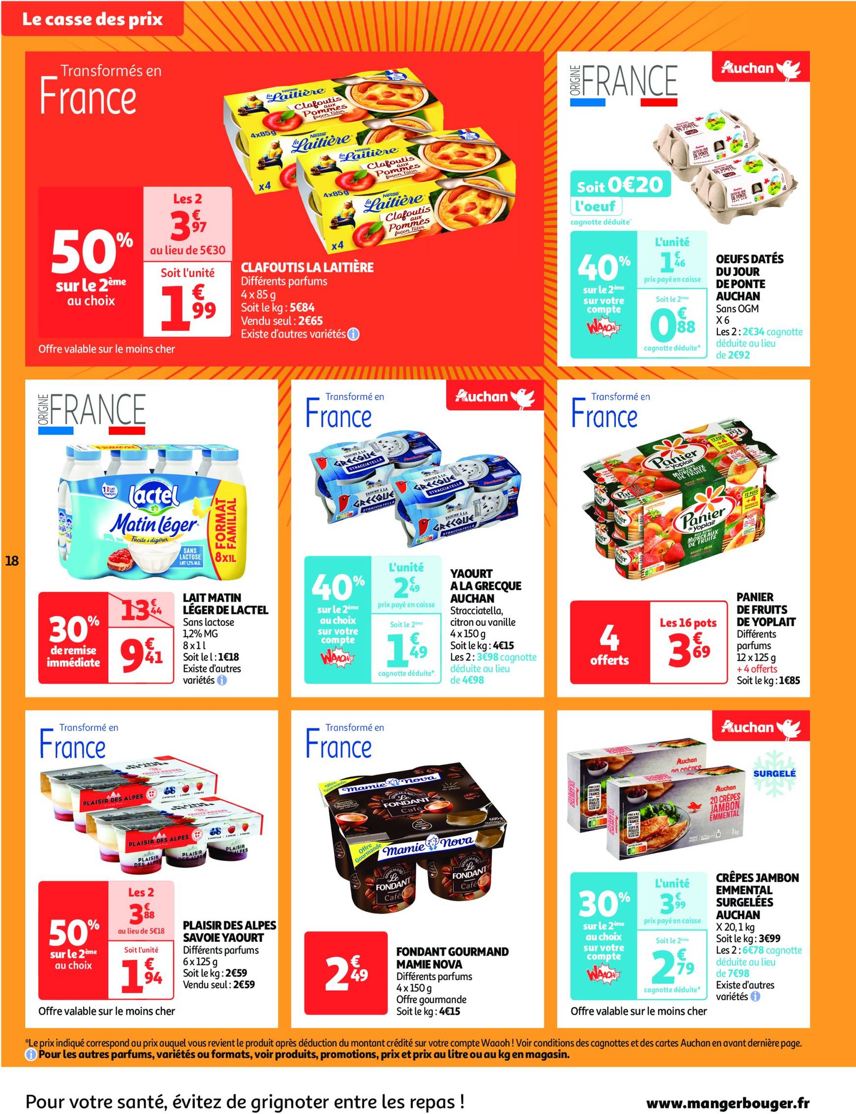 auchan - Auchan supermarché - Il est encore temps de faire le plein de promos folder geldig vanaf 22.10. - 27.10. - page: 18