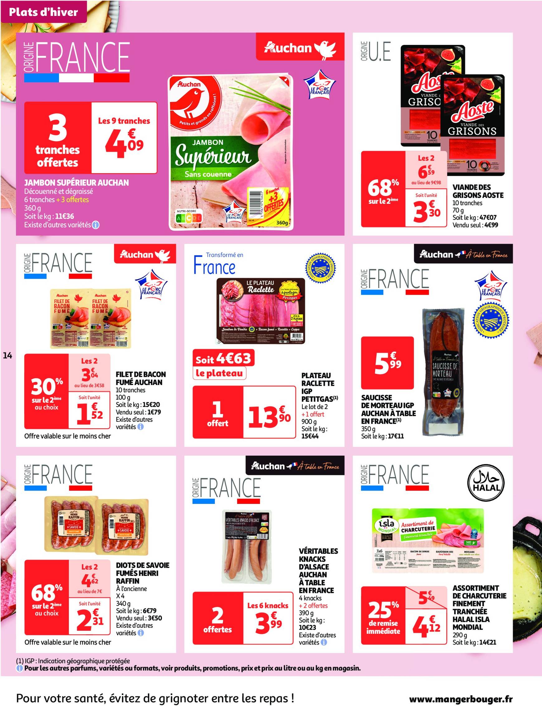 auchan - Auchan supermarché - Il est encore temps de faire le plein de promos folder geldig vanaf 22.10. - 27.10. - page: 14