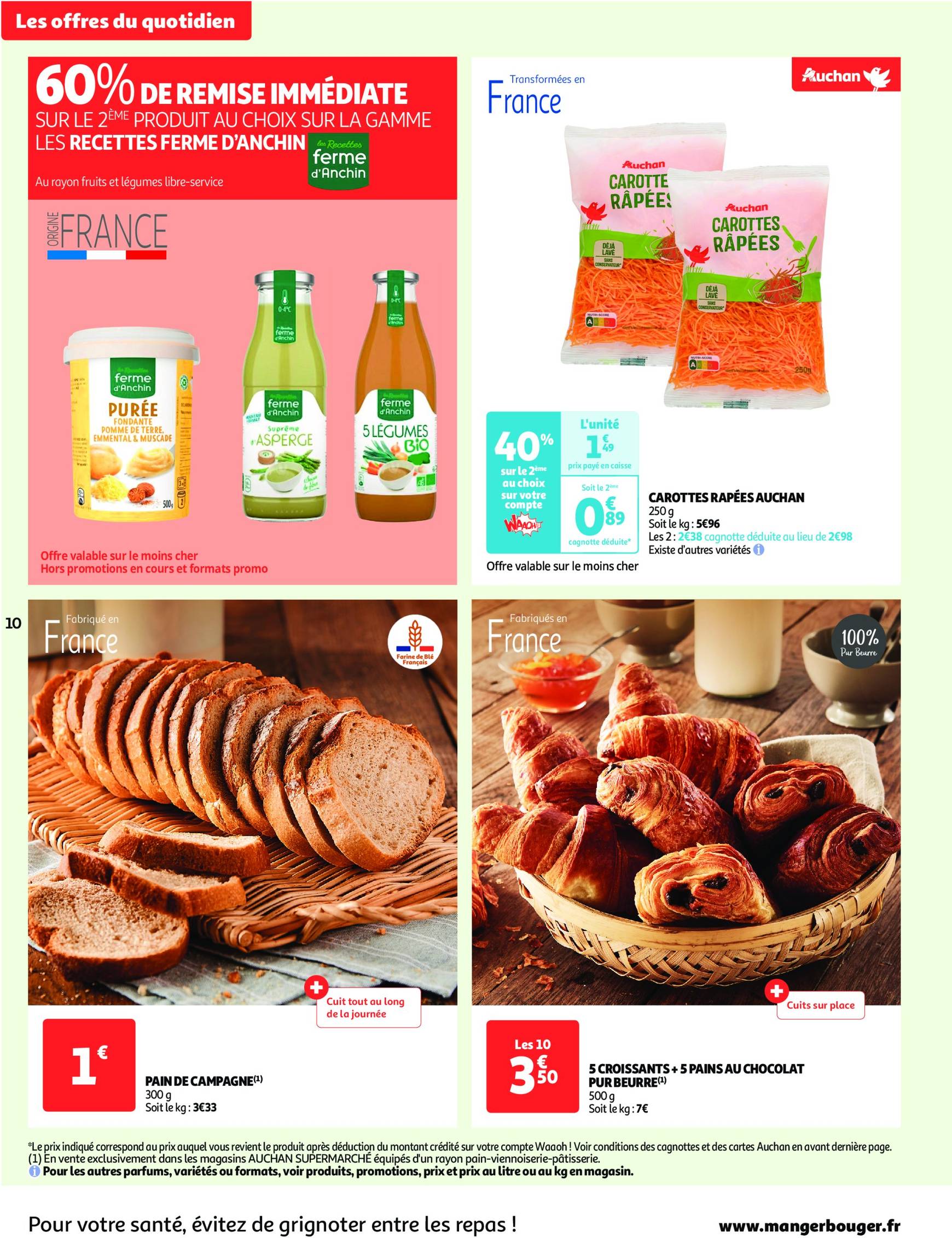 auchan - Auchan supermarché - Il est encore temps de faire le plein de promos folder geldig vanaf 22.10. - 27.10. - page: 10