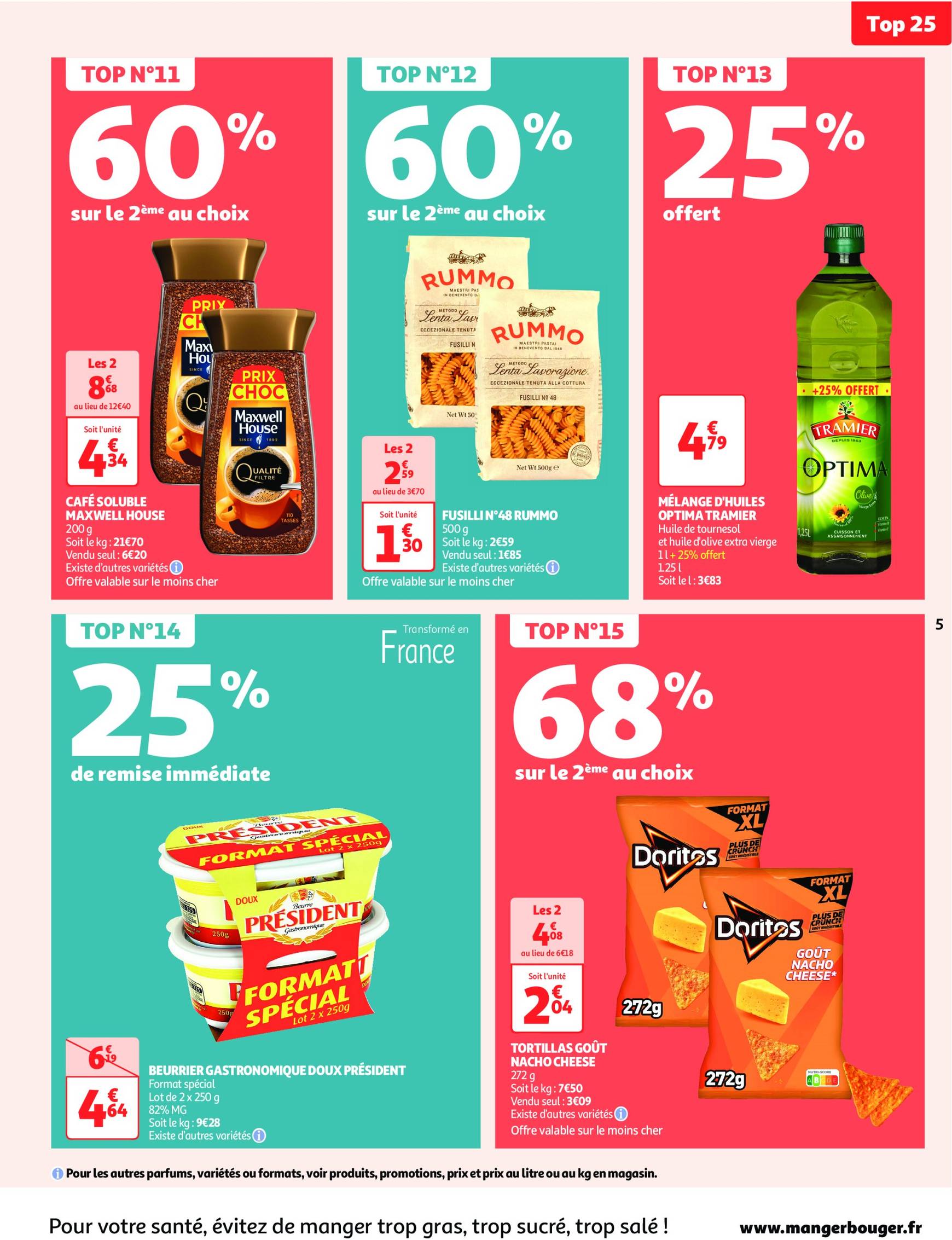 auchan - Auchan supermarché - Il est encore temps de faire le plein de promos folder geldig vanaf 22.10. - 27.10. - page: 5