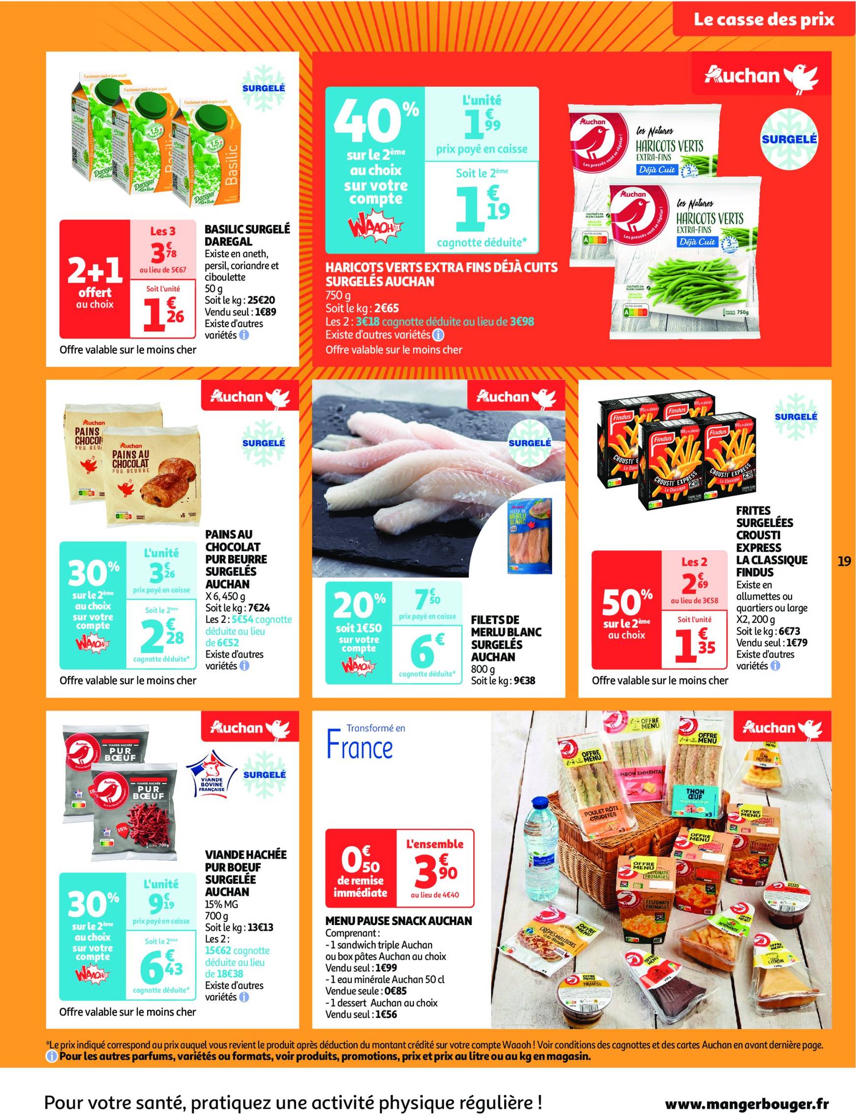 auchan - Auchan supermarché - Il est encore temps de faire le plein de promos folder geldig vanaf 22.10. - 27.10. - page: 19