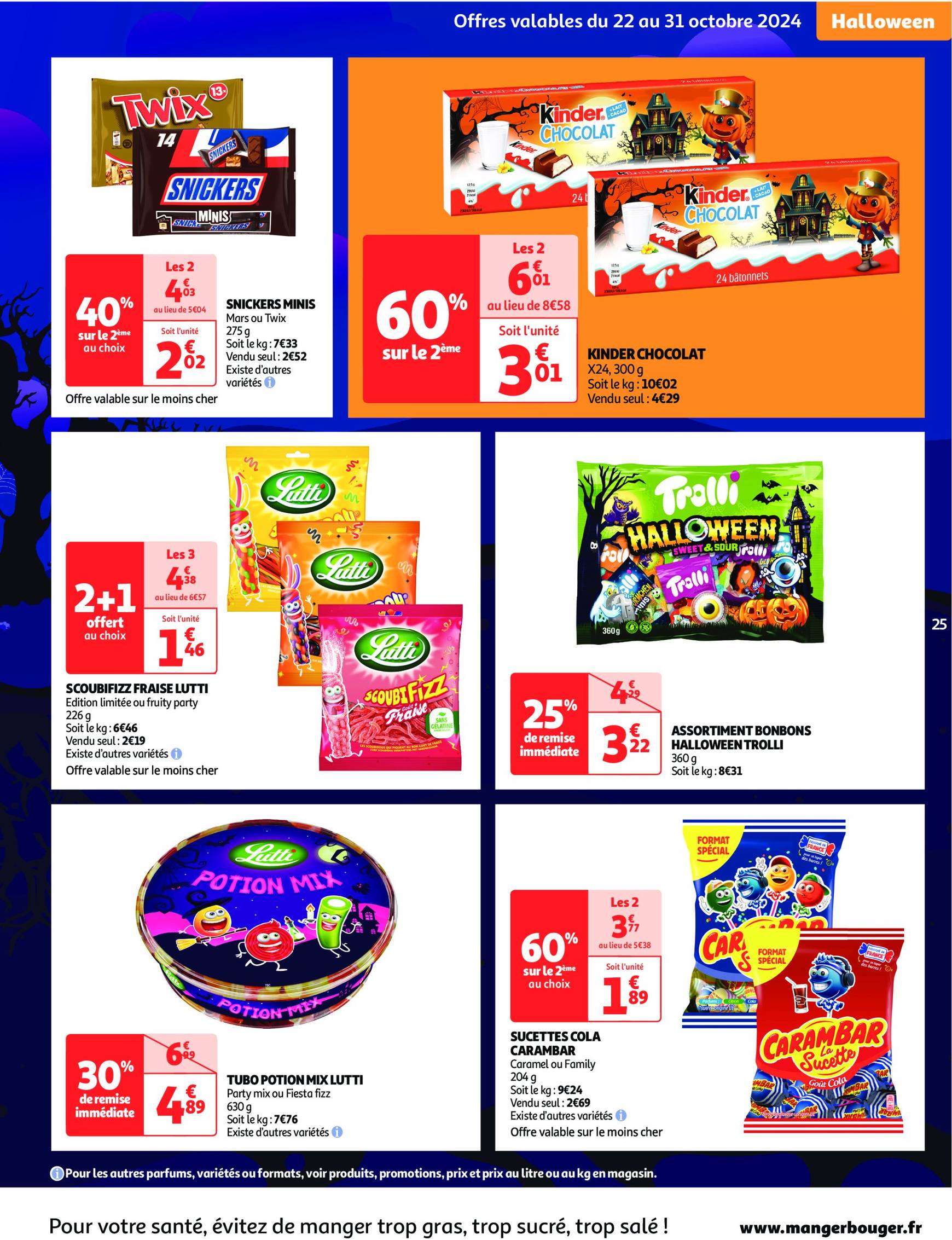 auchan - Auchan supermarché - Il est encore temps de faire le plein de promos folder geldig vanaf 22.10. - 27.10. - page: 25