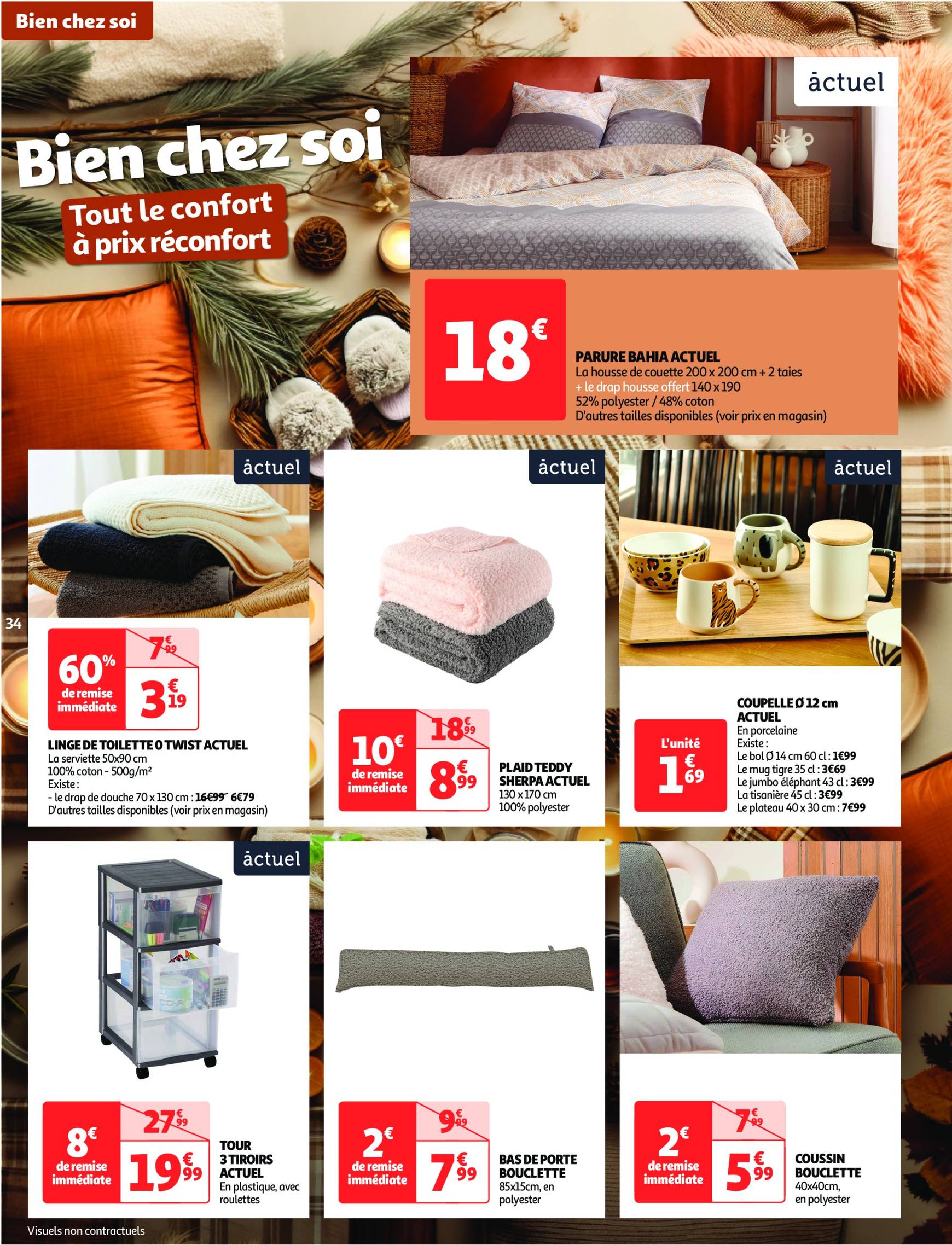 auchan - Auchan supermarché - Il est encore temps de faire le plein de promos folder geldig vanaf 22.10. - 27.10. - page: 34