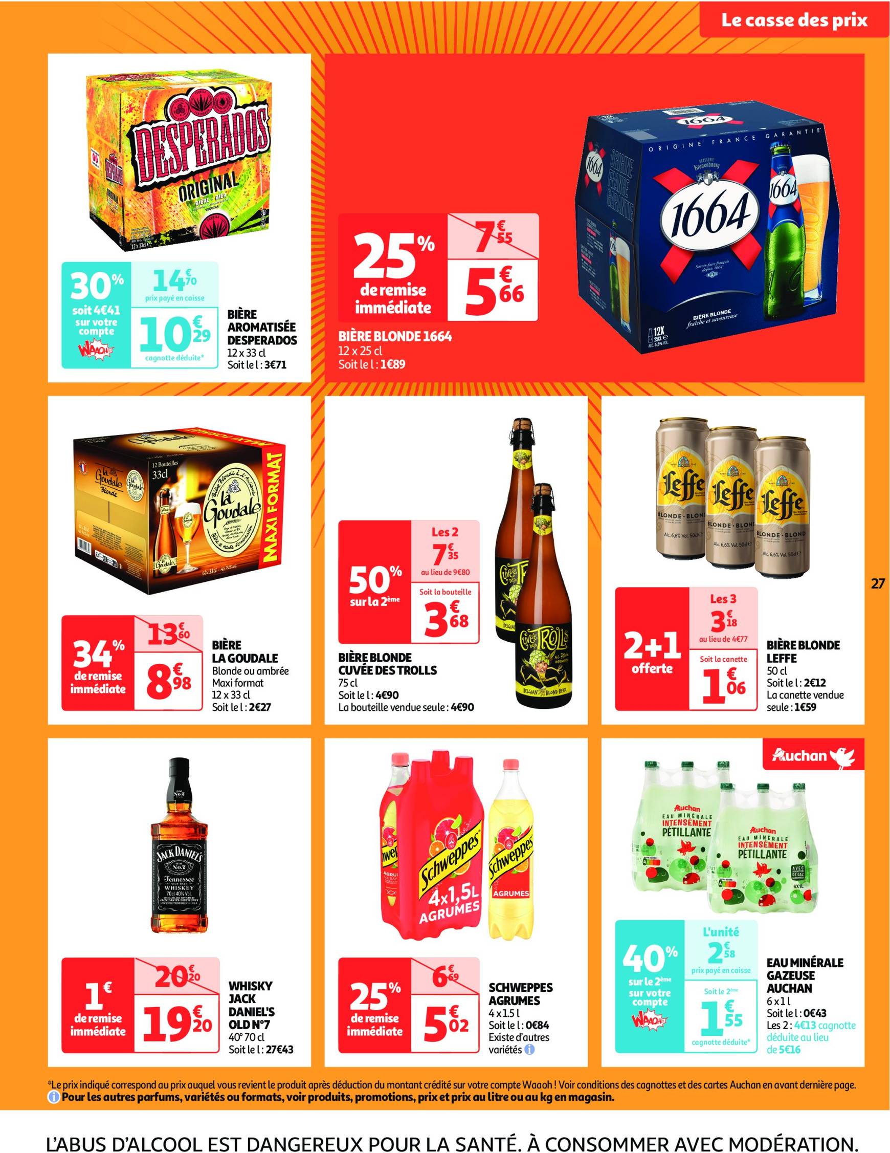 auchan - Auchan supermarché - Il est encore temps de faire le plein de promos folder geldig vanaf 22.10. - 27.10. - page: 27