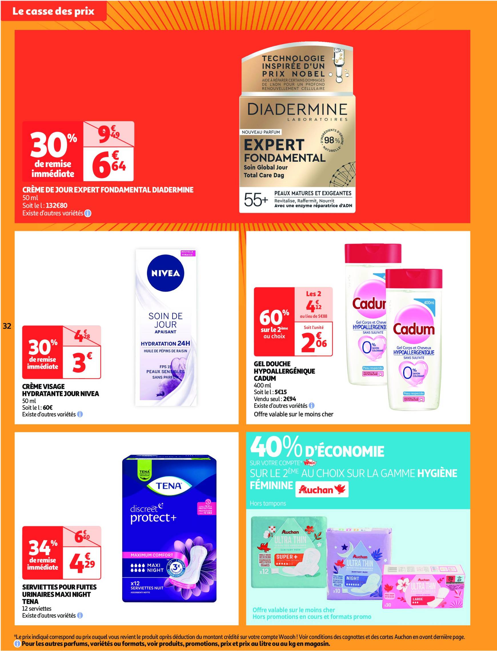 auchan - Auchan supermarché - Il est encore temps de faire le plein de promos folder geldig vanaf 22.10. - 27.10. - page: 32