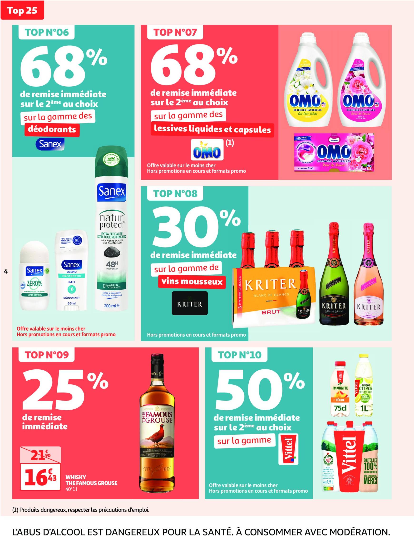 auchan - Auchan supermarché - Il est encore temps de faire le plein de promos folder geldig vanaf 22.10. - 27.10. - page: 4