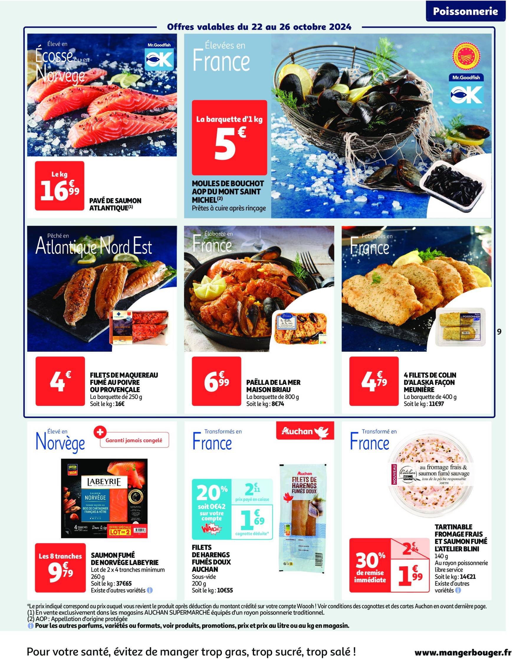 auchan - Auchan supermarché - Il est encore temps de faire le plein de promos folder geldig vanaf 22.10. - 27.10. - page: 9