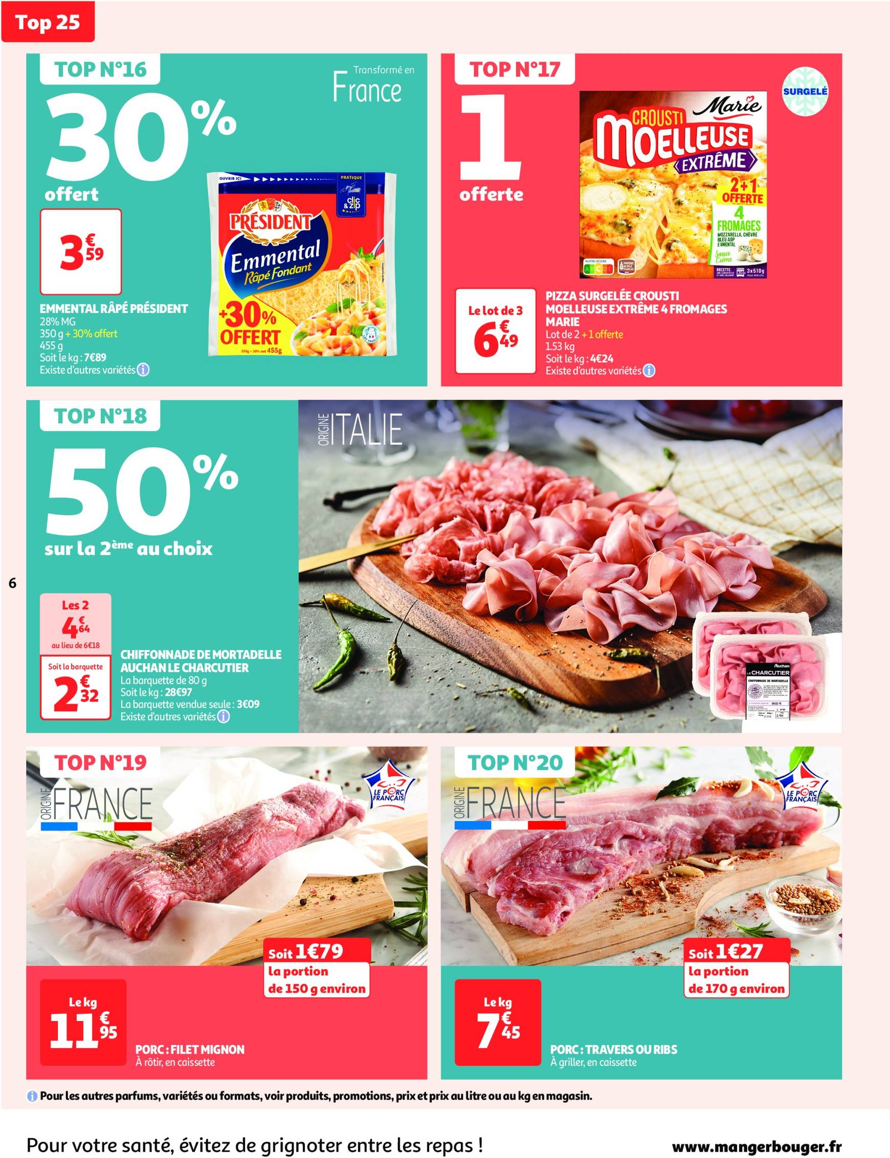 auchan - Auchan supermarché - Il est encore temps de faire le plein de promos folder geldig vanaf 22.10. - 27.10. - page: 6