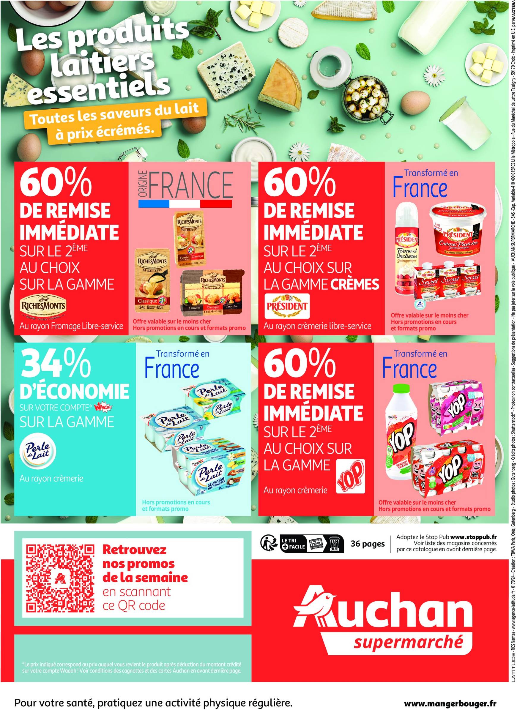 auchan - Auchan supermarché - Les 25 jours Auchan, c'est maintenant ! folder geldig vanaf 29.10. - 03.11. - page: 36