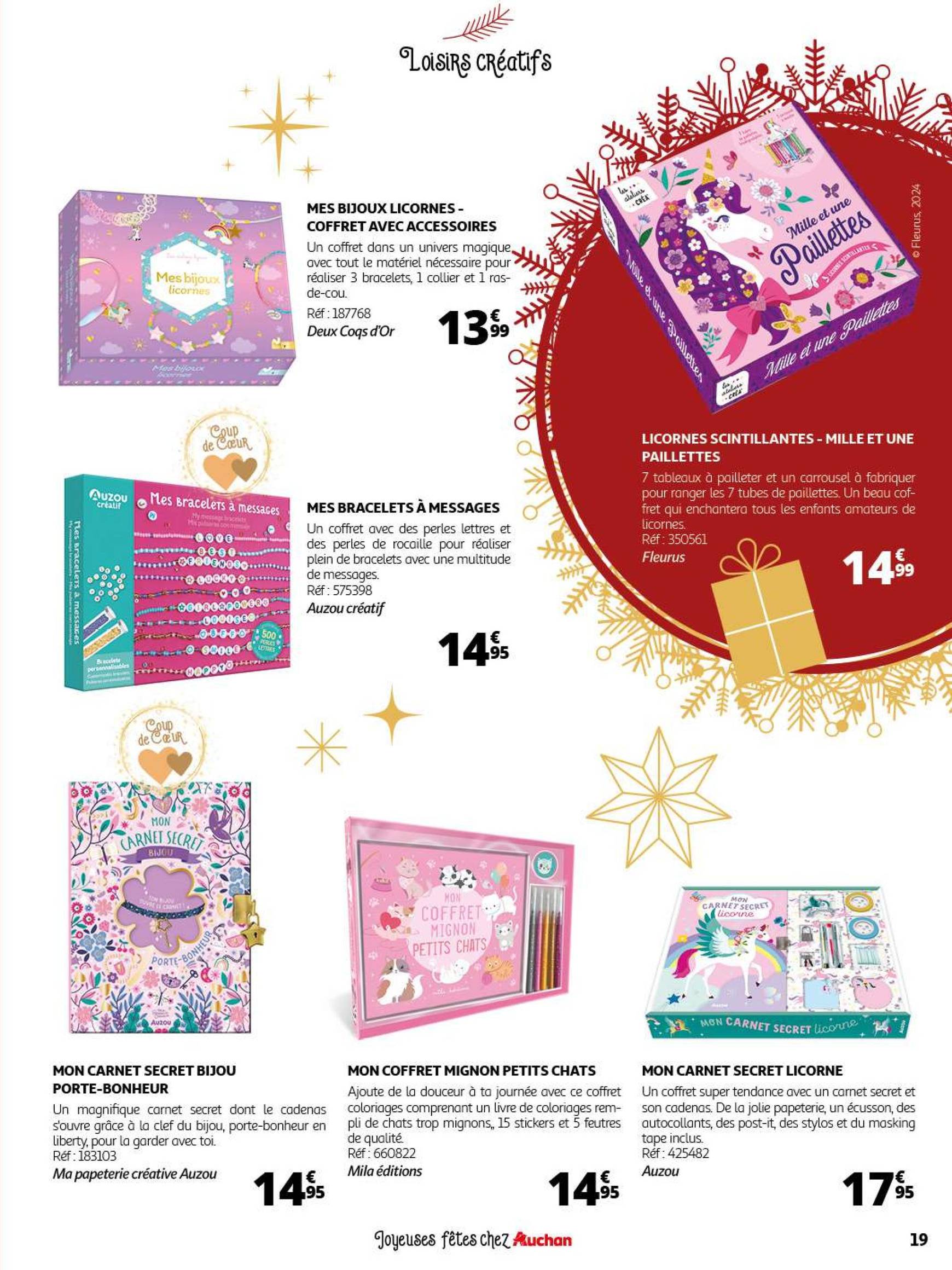 auchan - Auchan - Culture : il y aura plein de surprises sous le sapin folder geldig vanaf 04.11. - 24.12. - page: 19