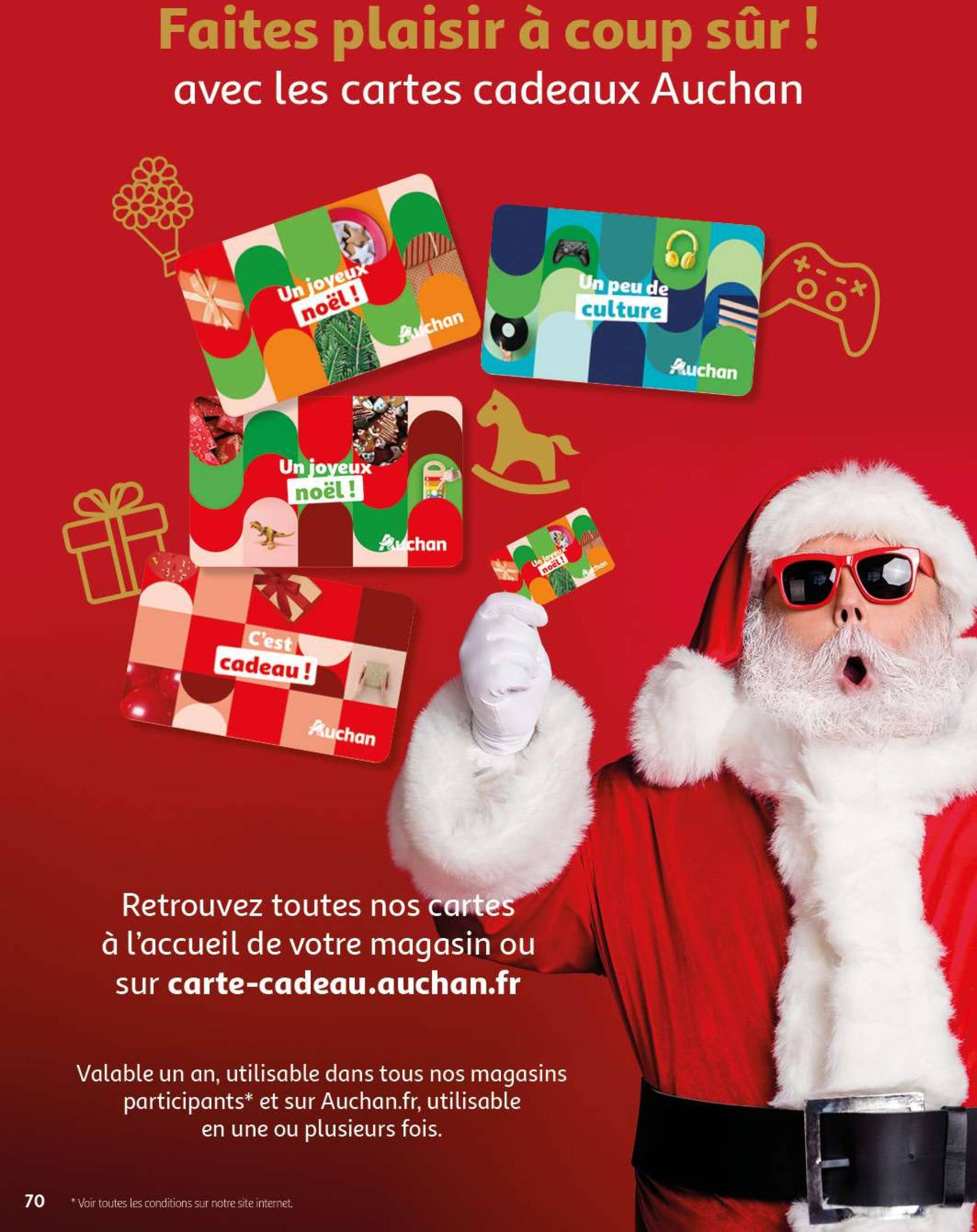 auchan - Auchan - Culture : il y aura plein de surprises sous le sapin folder geldig vanaf 04.11. - 24.12. - page: 70