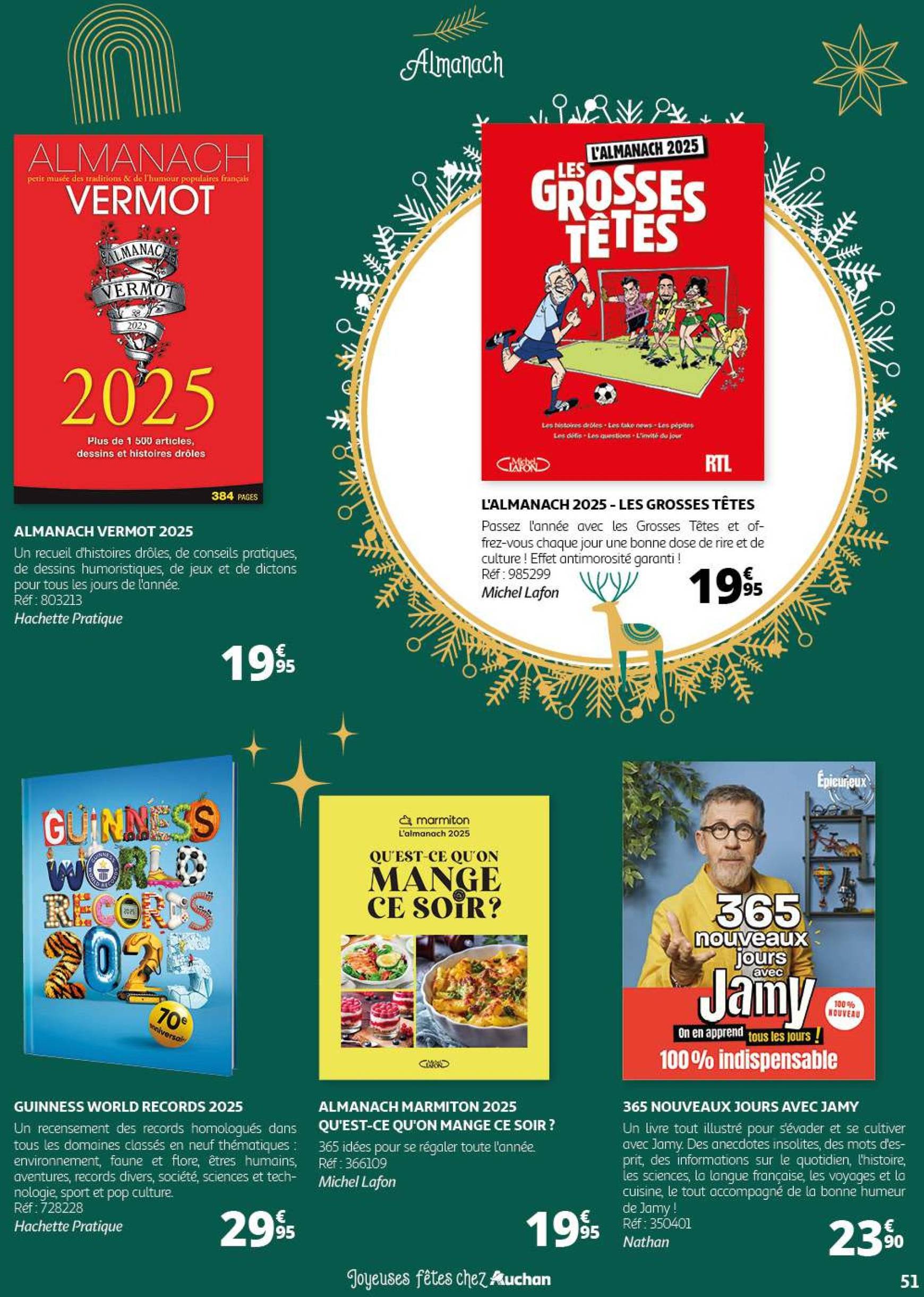 auchan - Auchan - Culture : il y aura plein de surprises sous le sapin folder geldig vanaf 04.11. - 24.12. - page: 51