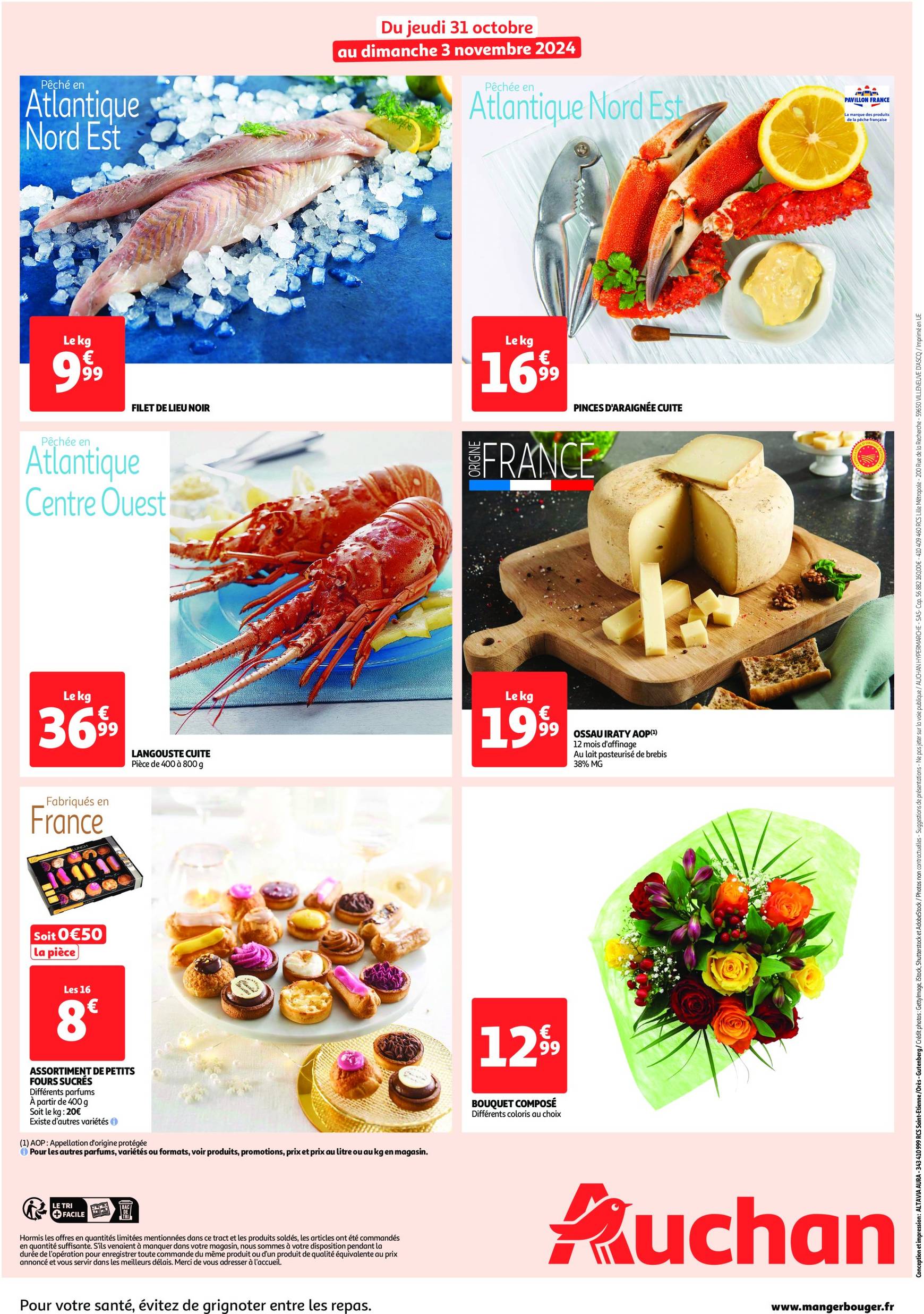 auchan - Auchan - Les bons plans du week-end dans votre hyper folder geldig vanaf 31.10. - 03.11. - page: 2