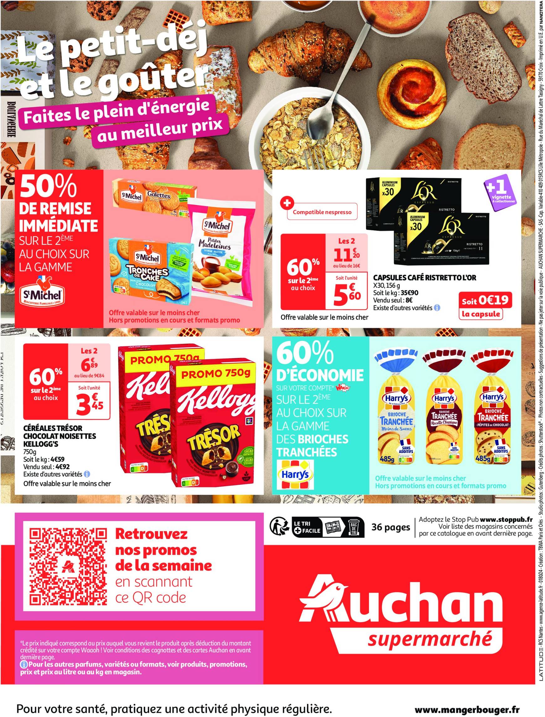 auchan - Auchan supermarché - Mes 25 jours Auchan, encore des promos dans mon super ! folder geldig vanaf 19.11. - 24.11. - page: 36