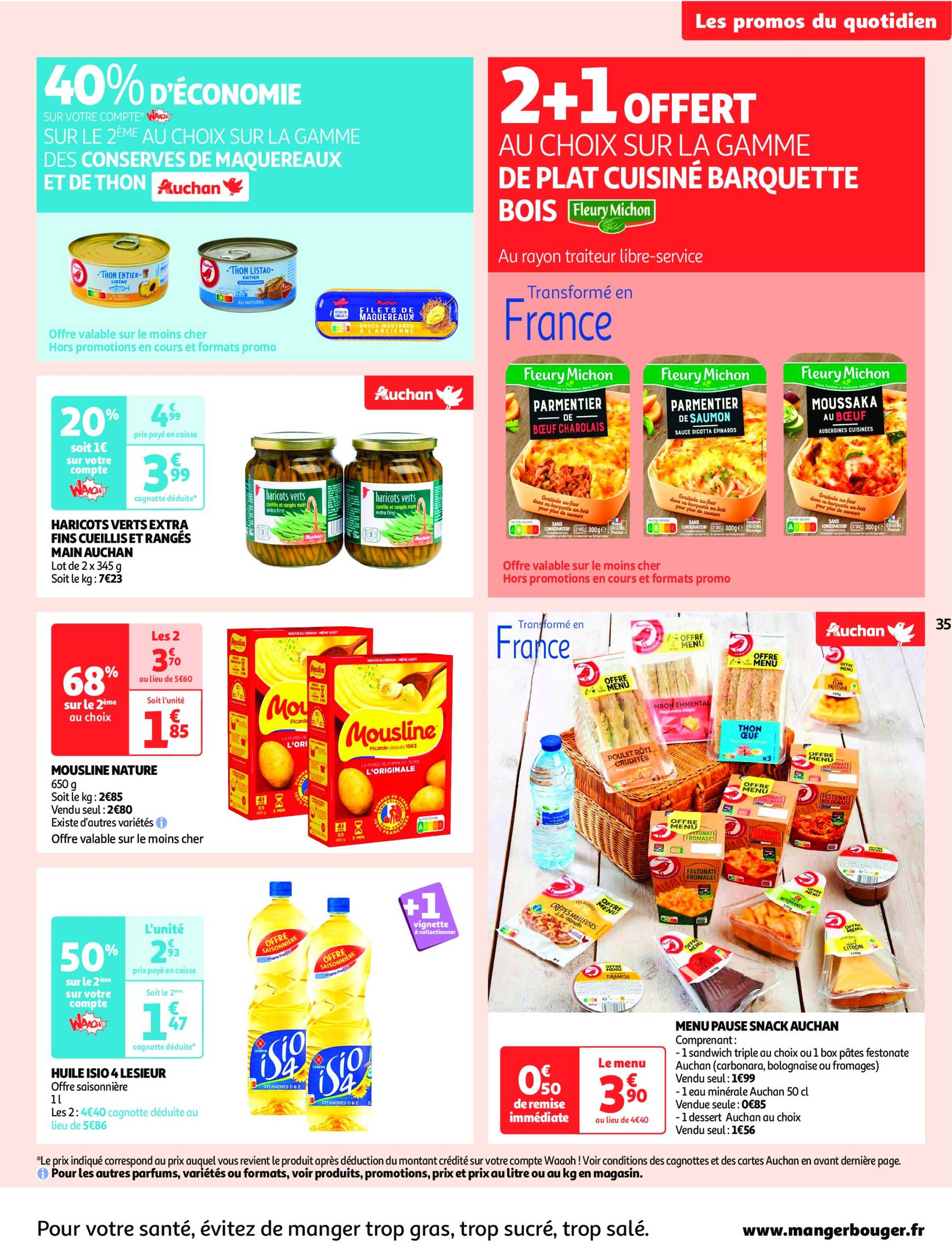 auchan - Auchan - Mes 25 jours Auchan, et encore plus de promos ! folder geldig vanaf 19.11. - 25.11. - page: 35