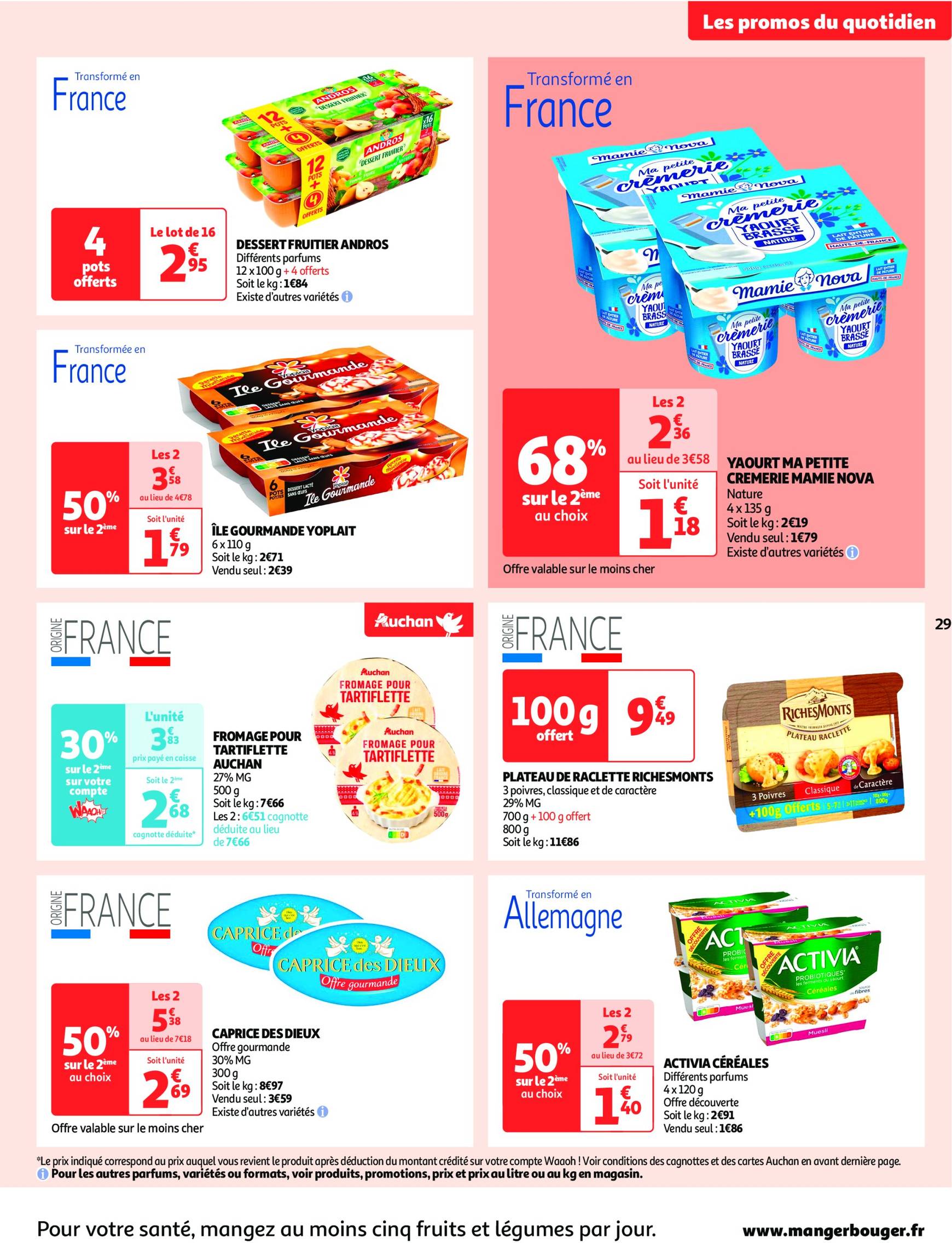 auchan - Auchan - Mes 25 jours Auchan, et encore plus de promos ! folder geldig vanaf 19.11. - 25.11. - page: 29