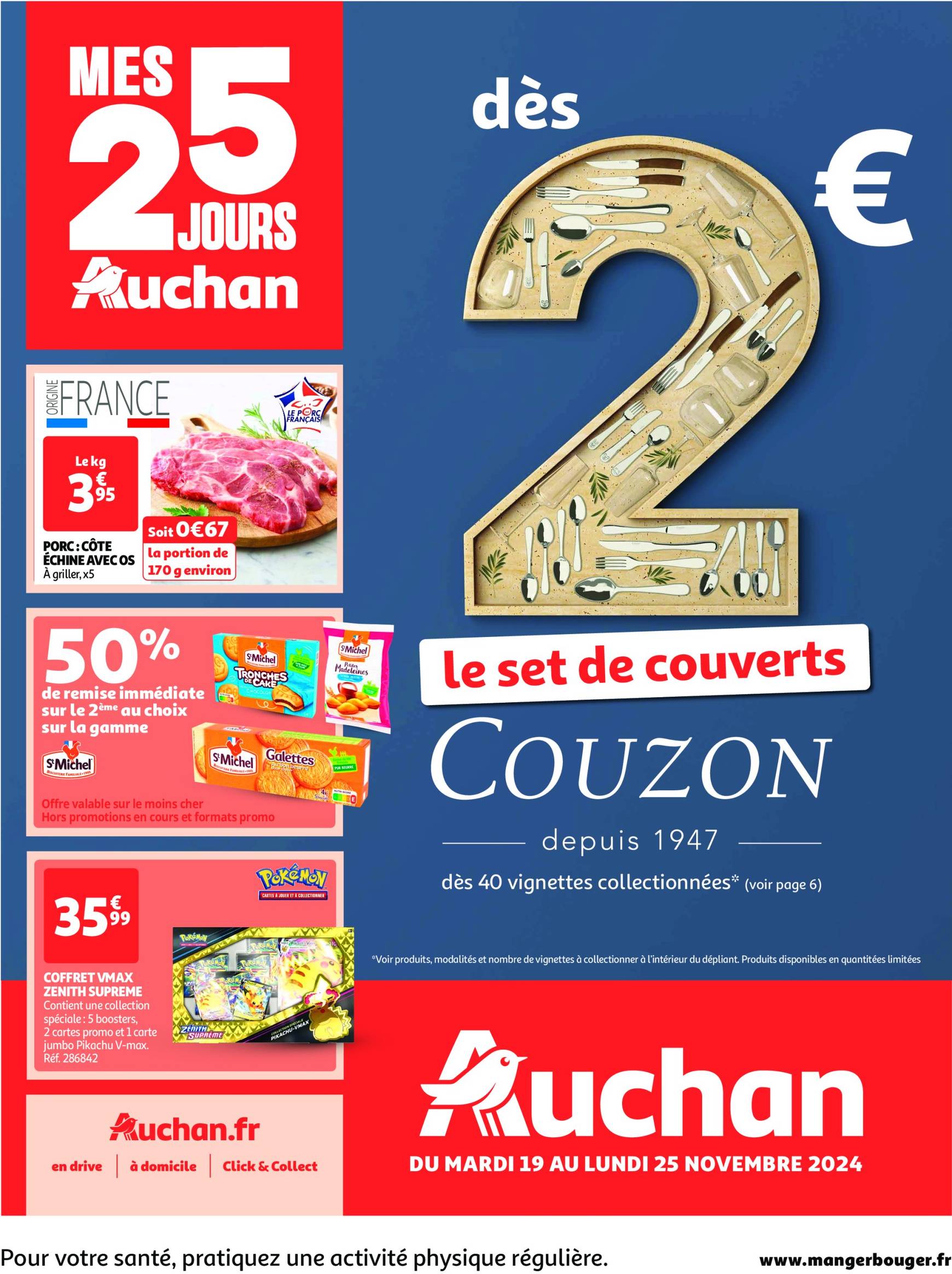 auchan - Auchan - Mes 25 jours Auchan, et encore plus de promos ! folder geldig vanaf 19.11. - 25.11.