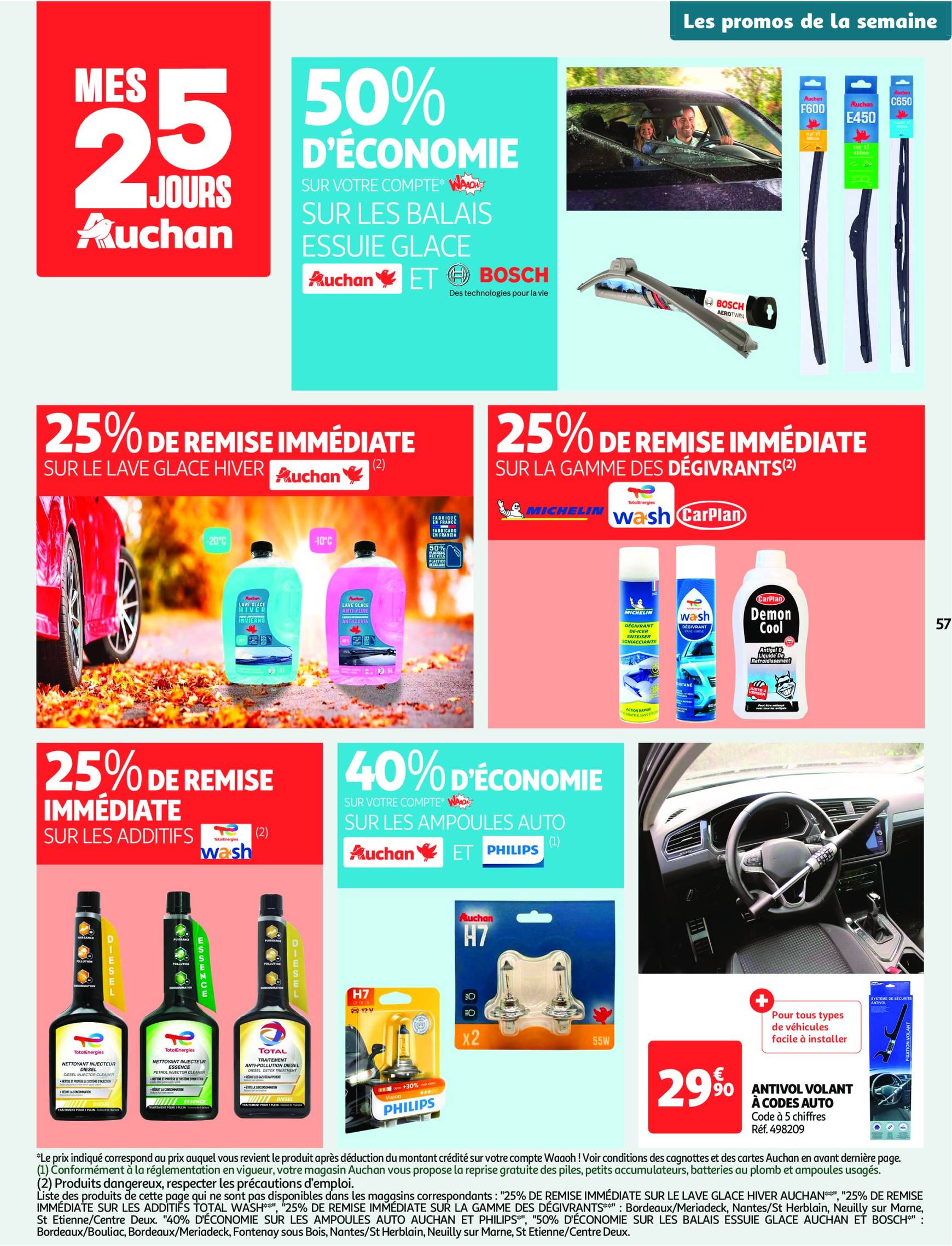 auchan - Auchan - Mes 25 jours Auchan, et encore plus de promos ! folder geldig vanaf 19.11. - 25.11. - page: 57