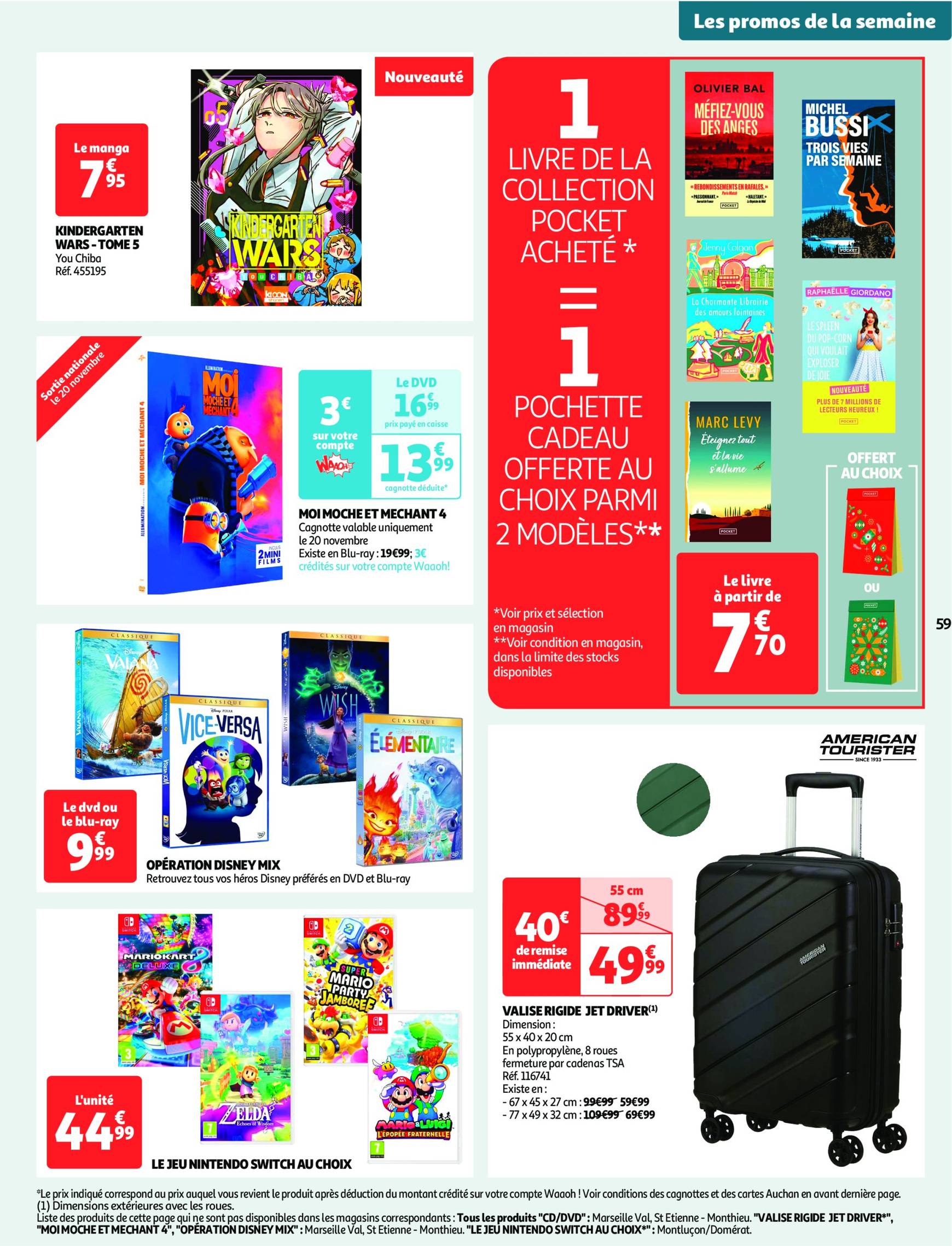 auchan - Auchan - Mes 25 jours Auchan, et encore plus de promos ! folder geldig vanaf 19.11. - 25.11. - page: 59