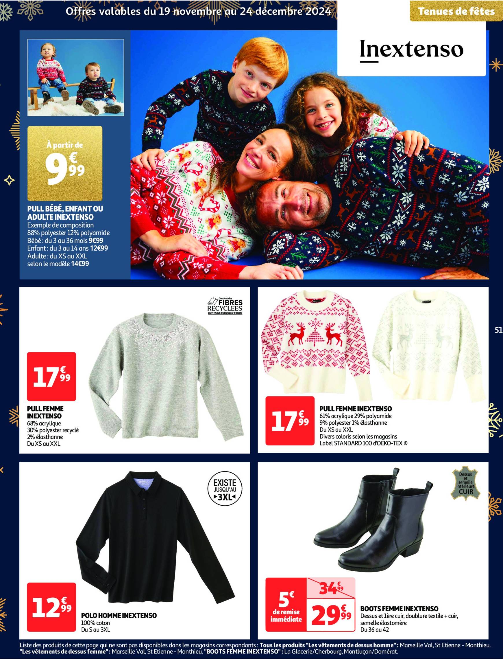 auchan - Auchan - Mes 25 jours Auchan, et encore plus de promos ! folder geldig vanaf 19.11. - 25.11. - page: 51