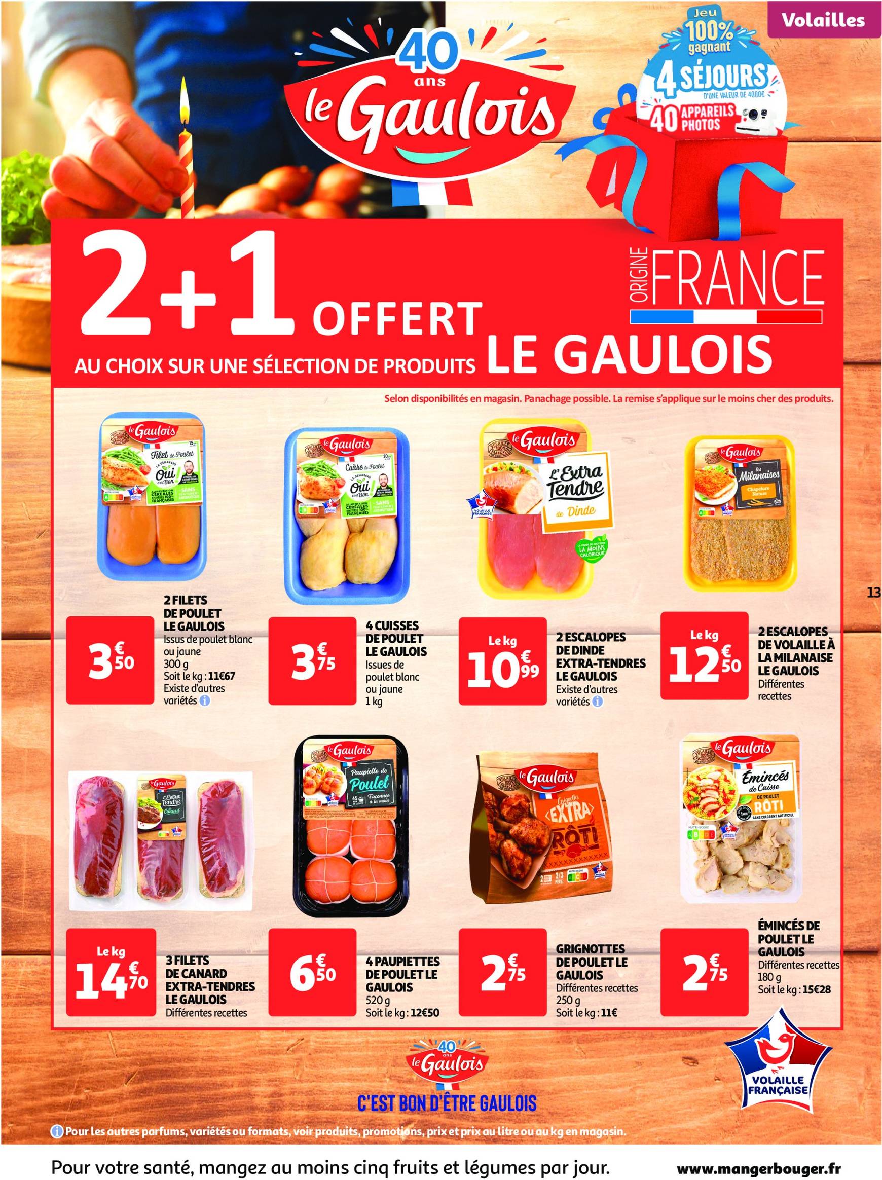 auchan - Auchan - Mes 25 jours Auchan, et encore plus de promos ! folder geldig vanaf 19.11. - 25.11. - page: 13