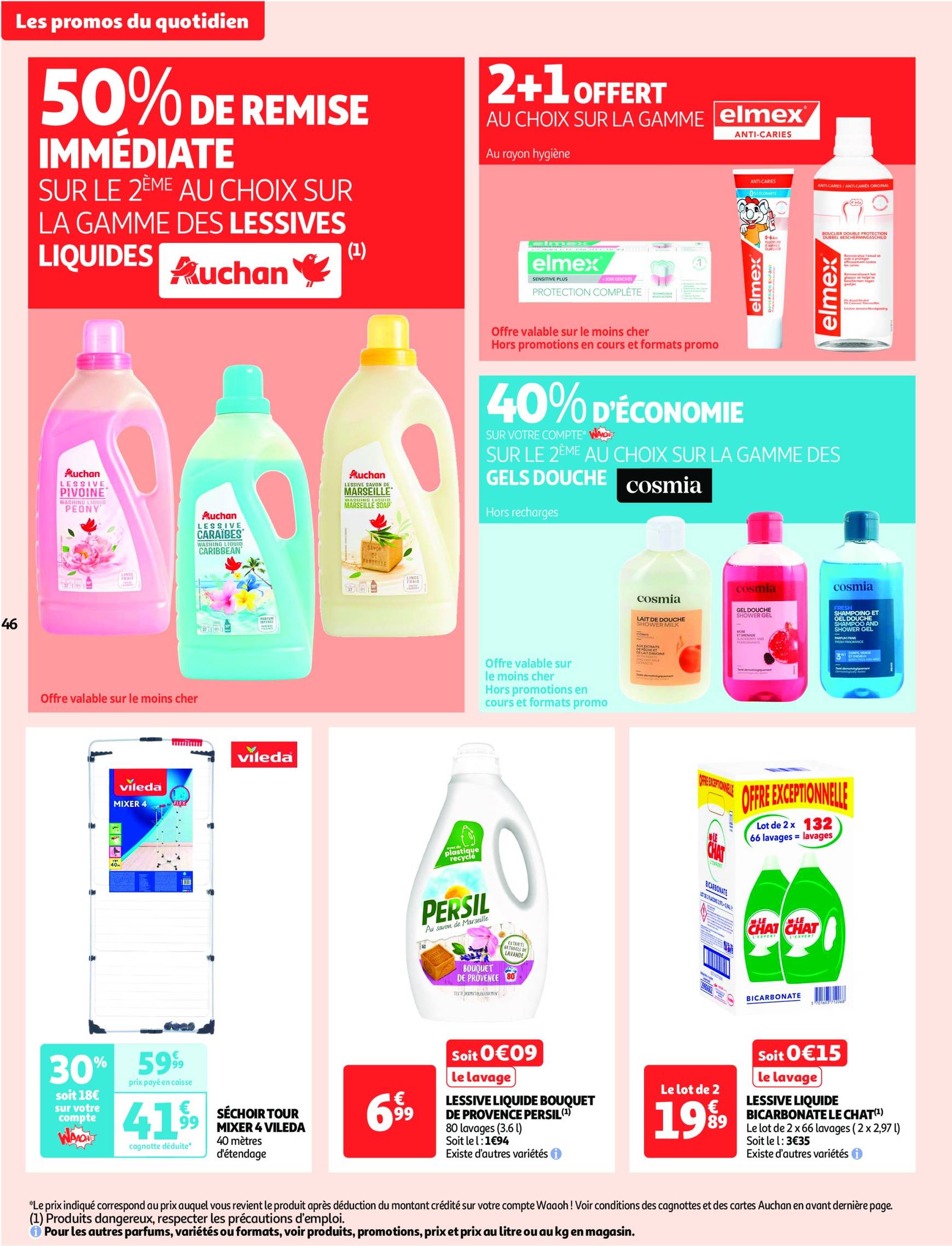 auchan - Auchan - Mes 25 jours Auchan, et encore plus de promos ! folder geldig vanaf 19.11. - 25.11. - page: 46