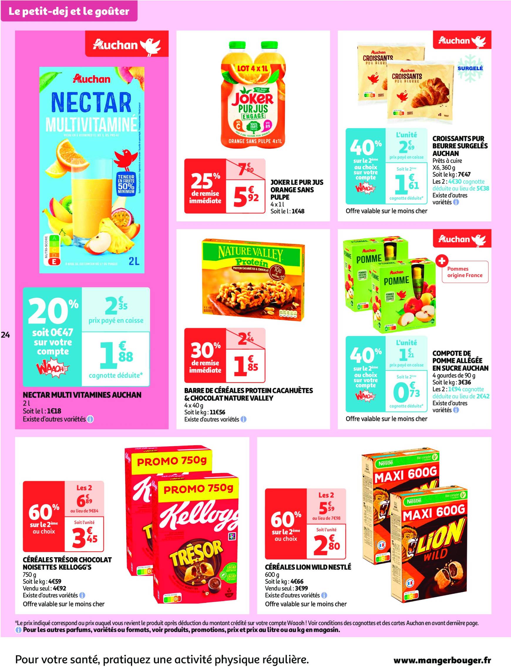 auchan - Auchan - Mes 25 jours Auchan, et encore plus de promos ! folder geldig vanaf 19.11. - 25.11. - page: 24