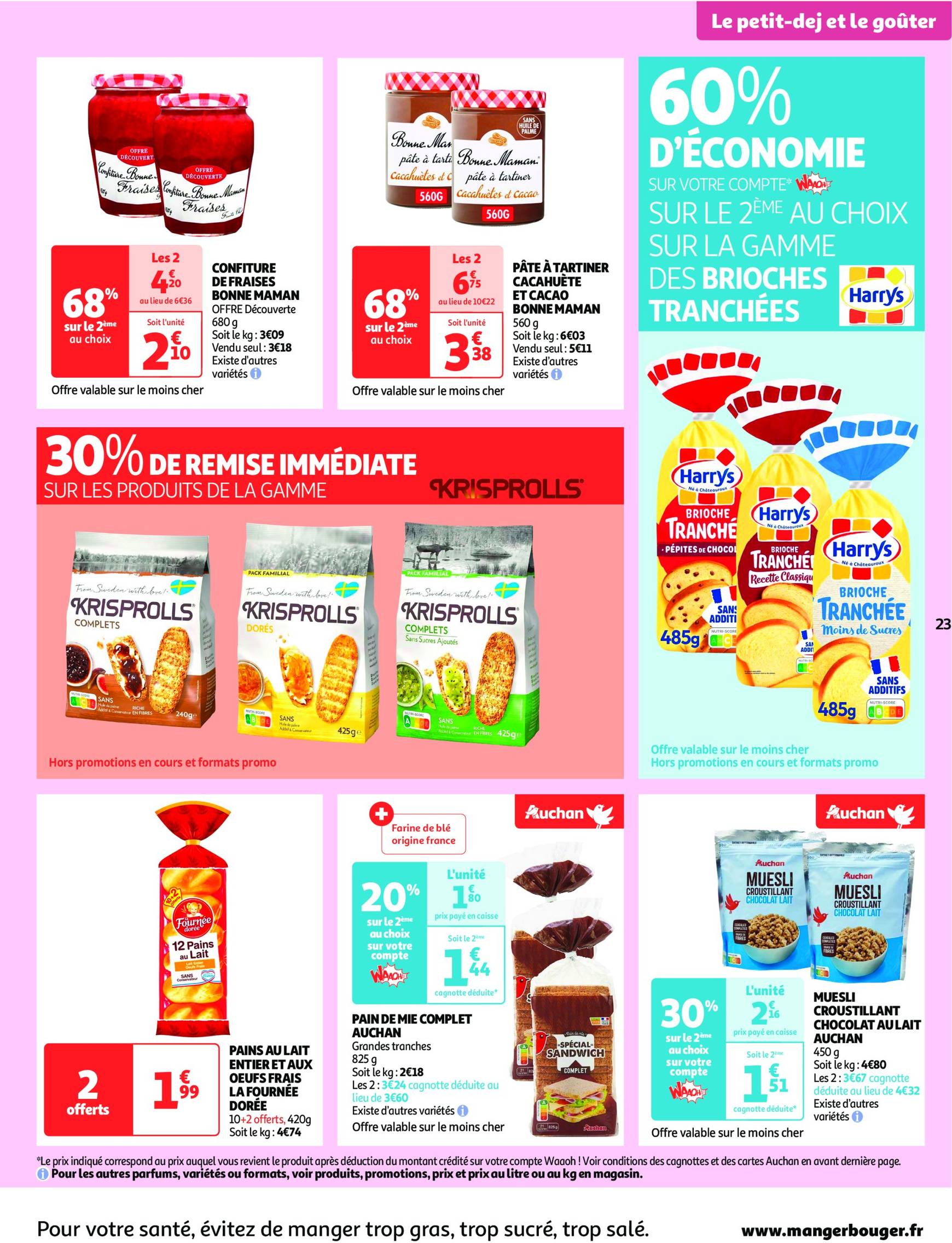 auchan - Auchan - Mes 25 jours Auchan, et encore plus de promos ! folder geldig vanaf 19.11. - 25.11. - page: 23