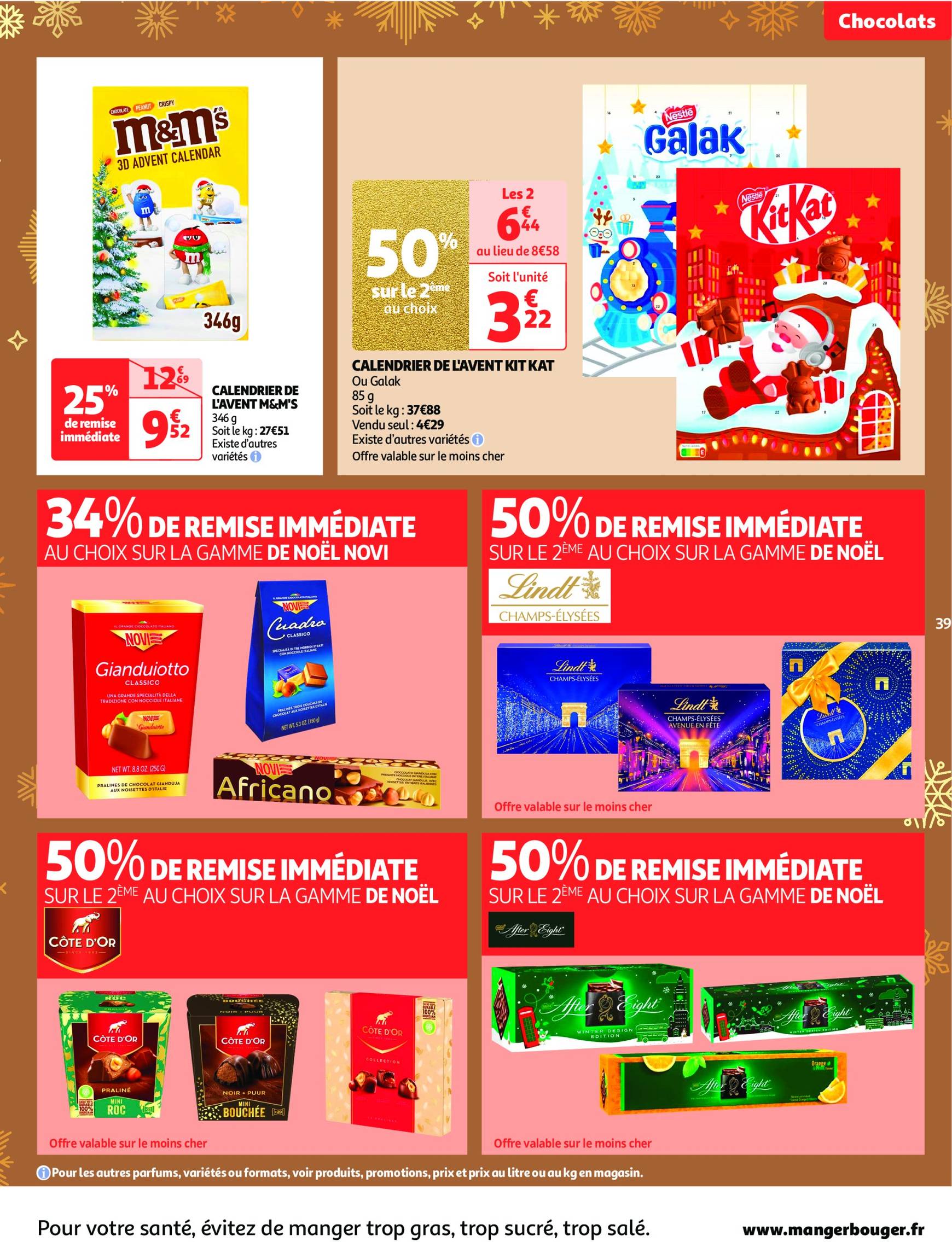 auchan - Auchan - Mes 25 jours Auchan, et encore plus de promos ! folder geldig vanaf 19.11. - 25.11. - page: 39